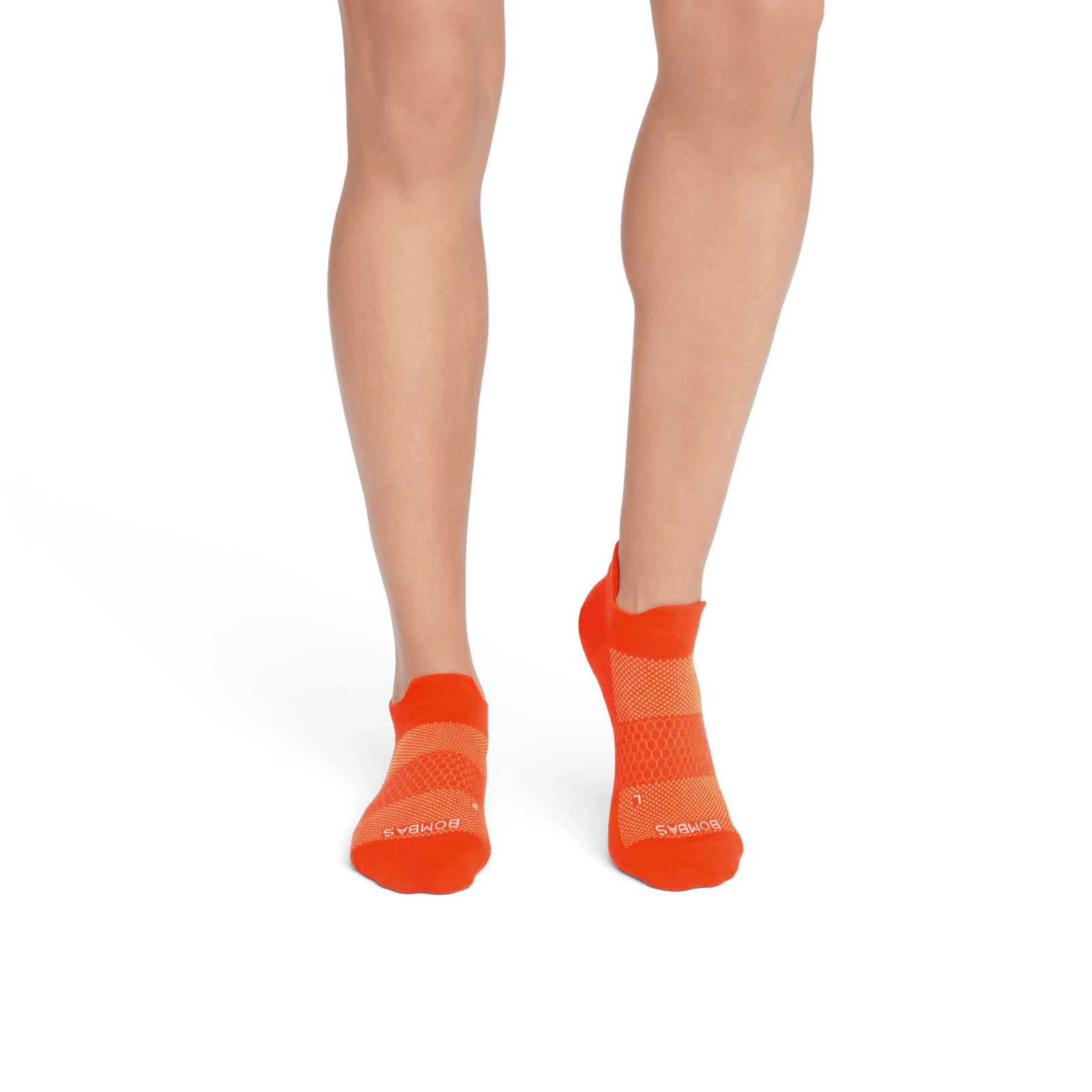 Lightweight Athletic Ankle Socks - Bright Tomato - WO1 [7752]