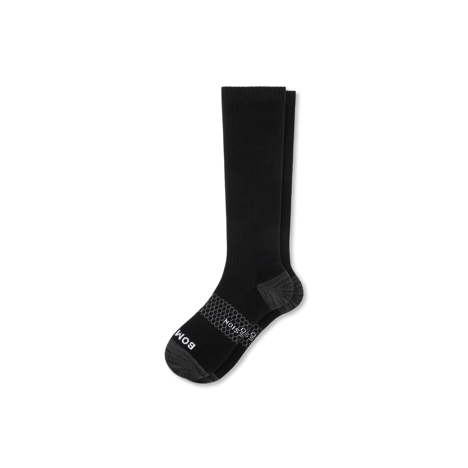 Everyday Compression Knee High Socks (15-20mmHg) - Black - L [7759]