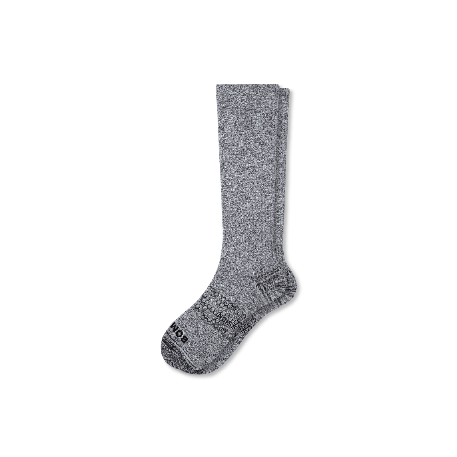 Everyday Compression Knee High Socks (15-20mmHg) - Charcoal - L [7760]