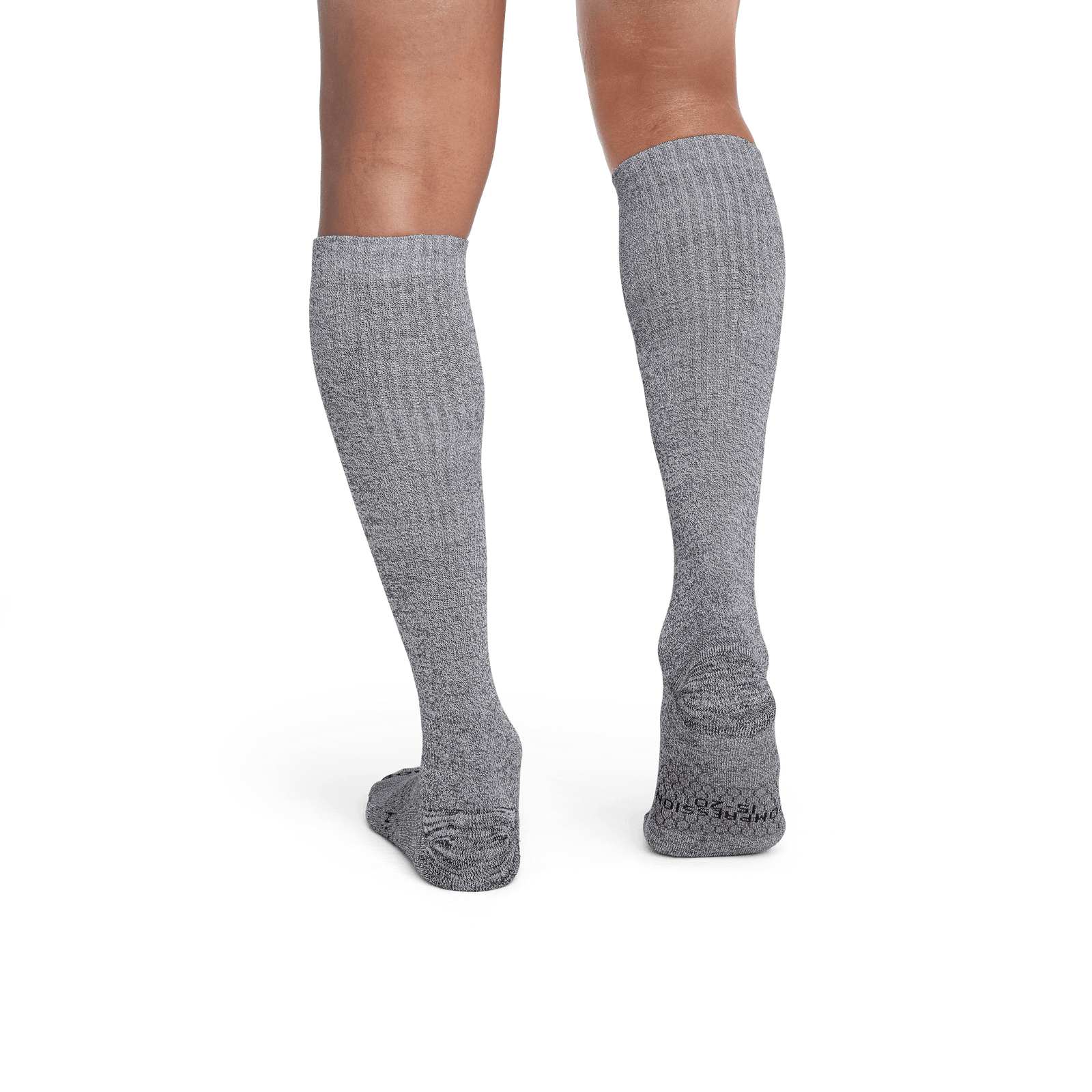 Everyday Compression Knee High Socks (15-20mmHg) - Charcoal - MO2 [7760]