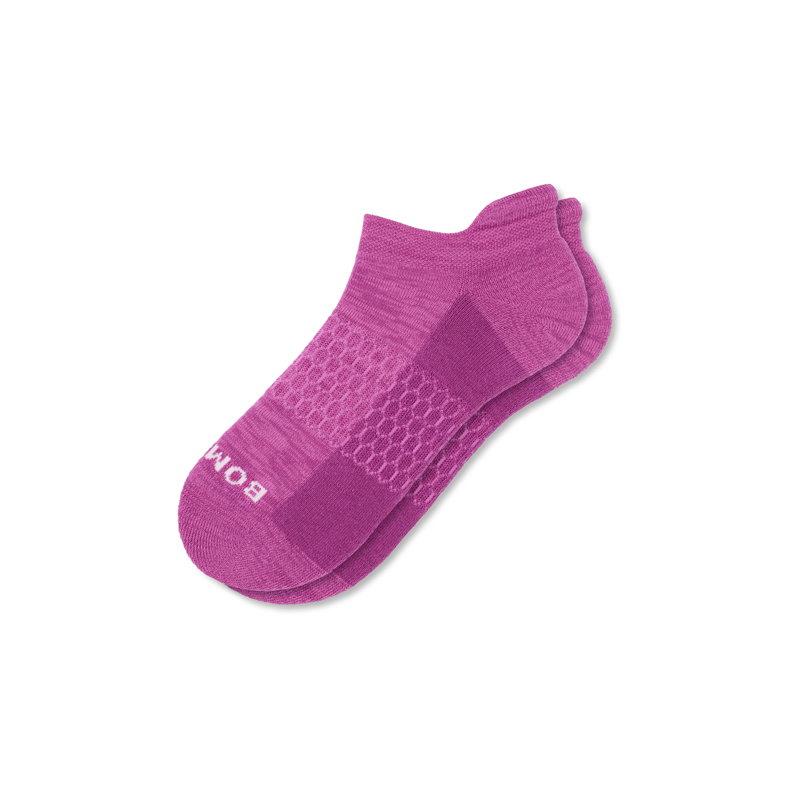 Two Tone Ankle Socks - Bold Pink L [7791]