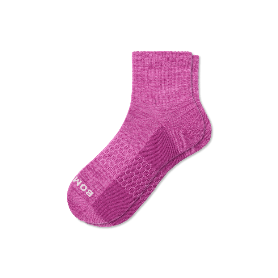 Women’s Two Tone Quarter Socks - Trail No Show Wear