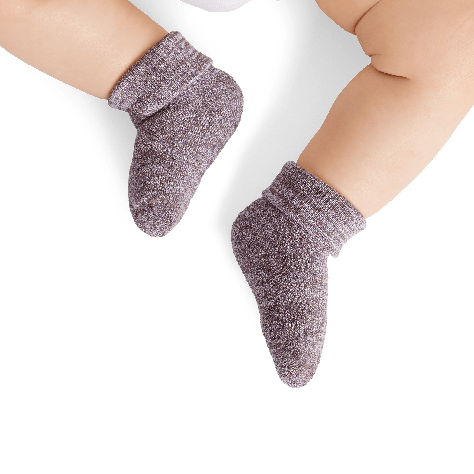 Baby Socks (0-6 Months) - Mineral Purple BO1 [7803]