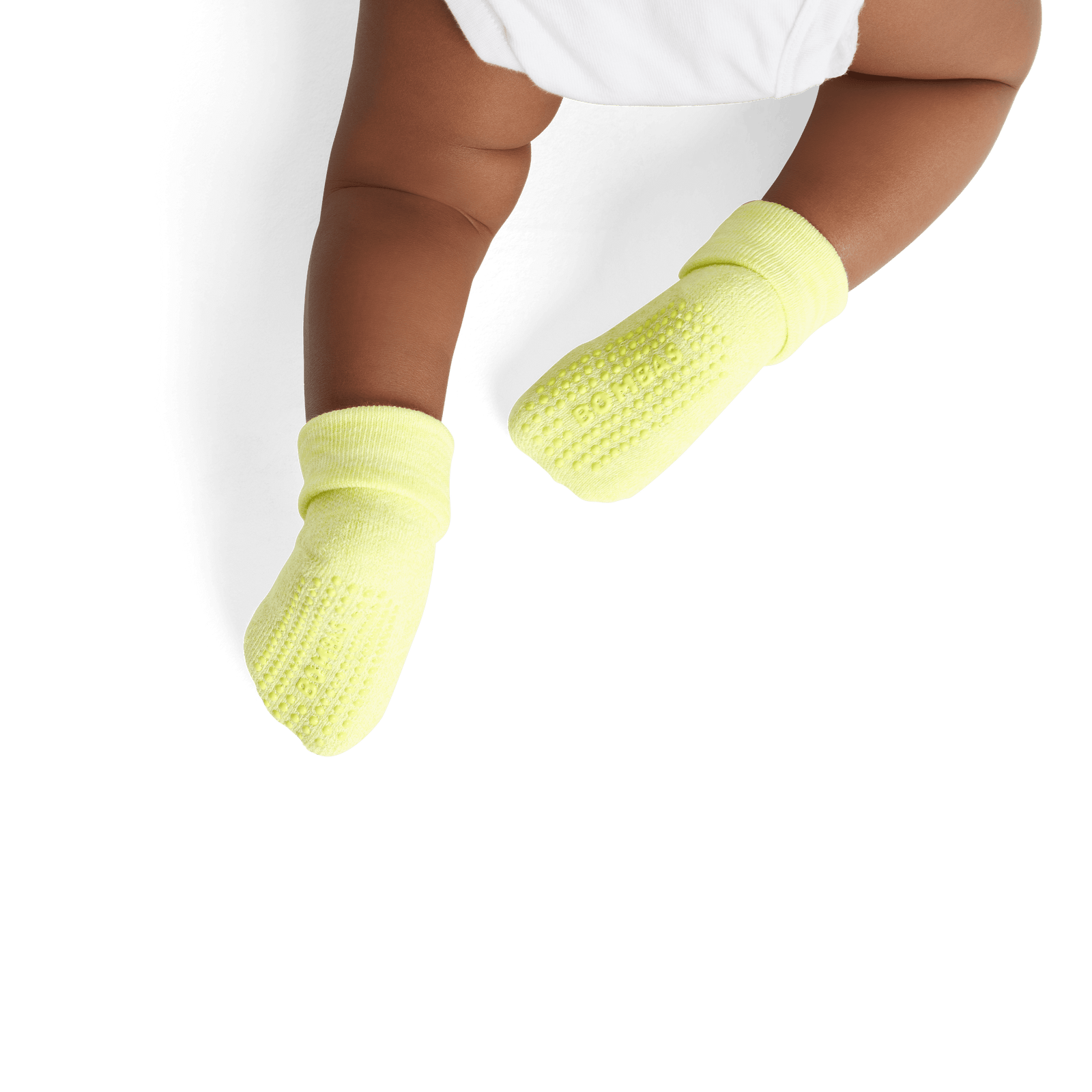 Baby Gripper Socks (6-12 Months) - Chartreuse BO1 [7804]