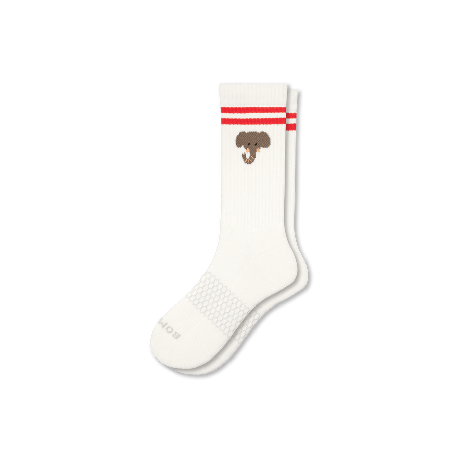Men’s Safari Stripe Calf Socks - Fresh Shift Fit