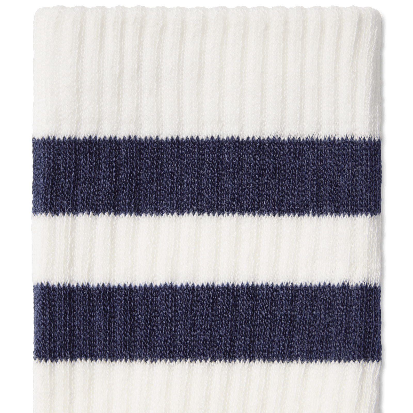 Half Calf Socks softwhite-navy-detail-4-transparent
