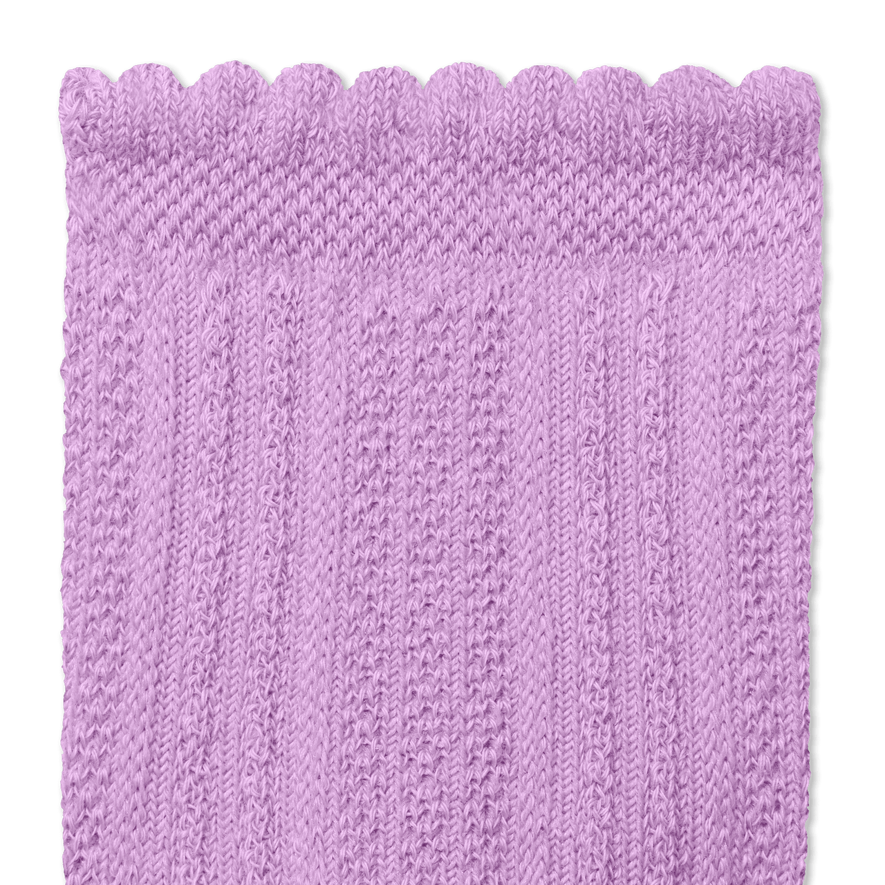 Junior/Toddler Pointelle Calf Sock Violet Orchid Detail [8095]