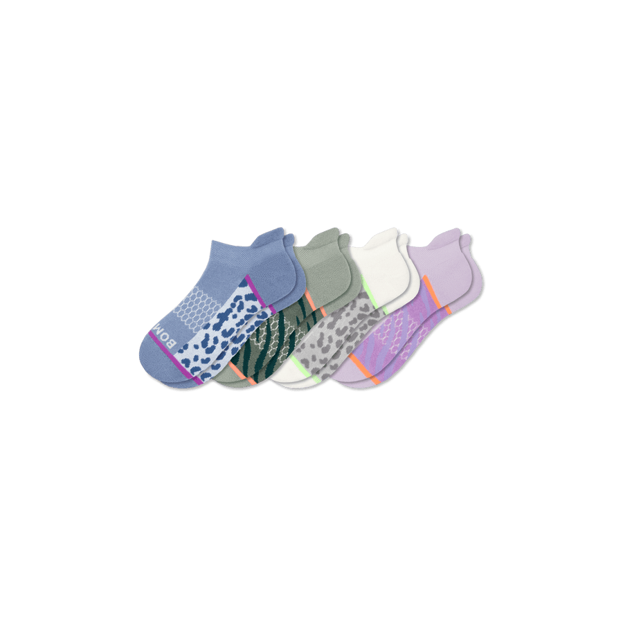 Youth Wild Wear Ankle Sock 4-Pack - Little Comfort