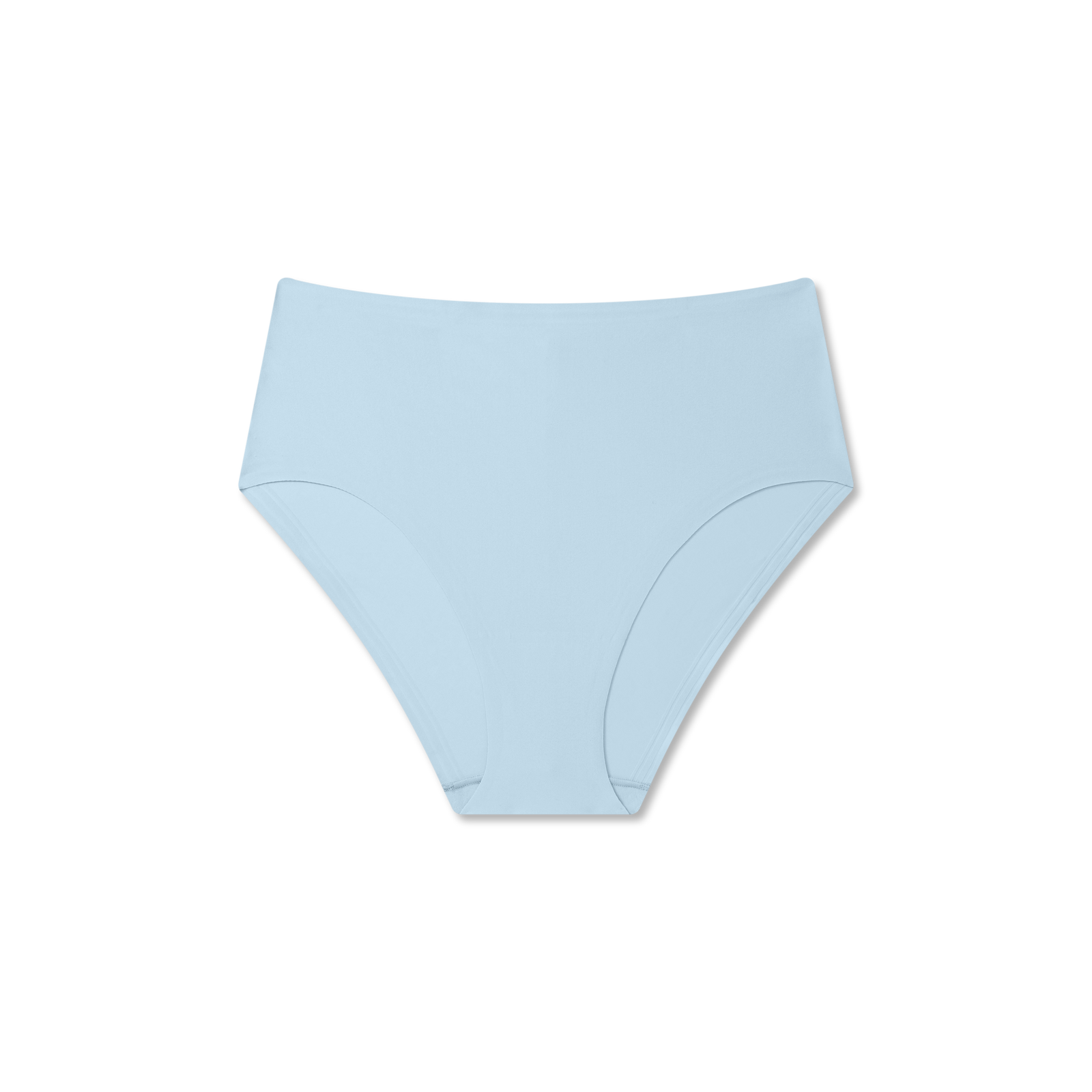 Women's No Show Hipster - glacier blue L [8274]