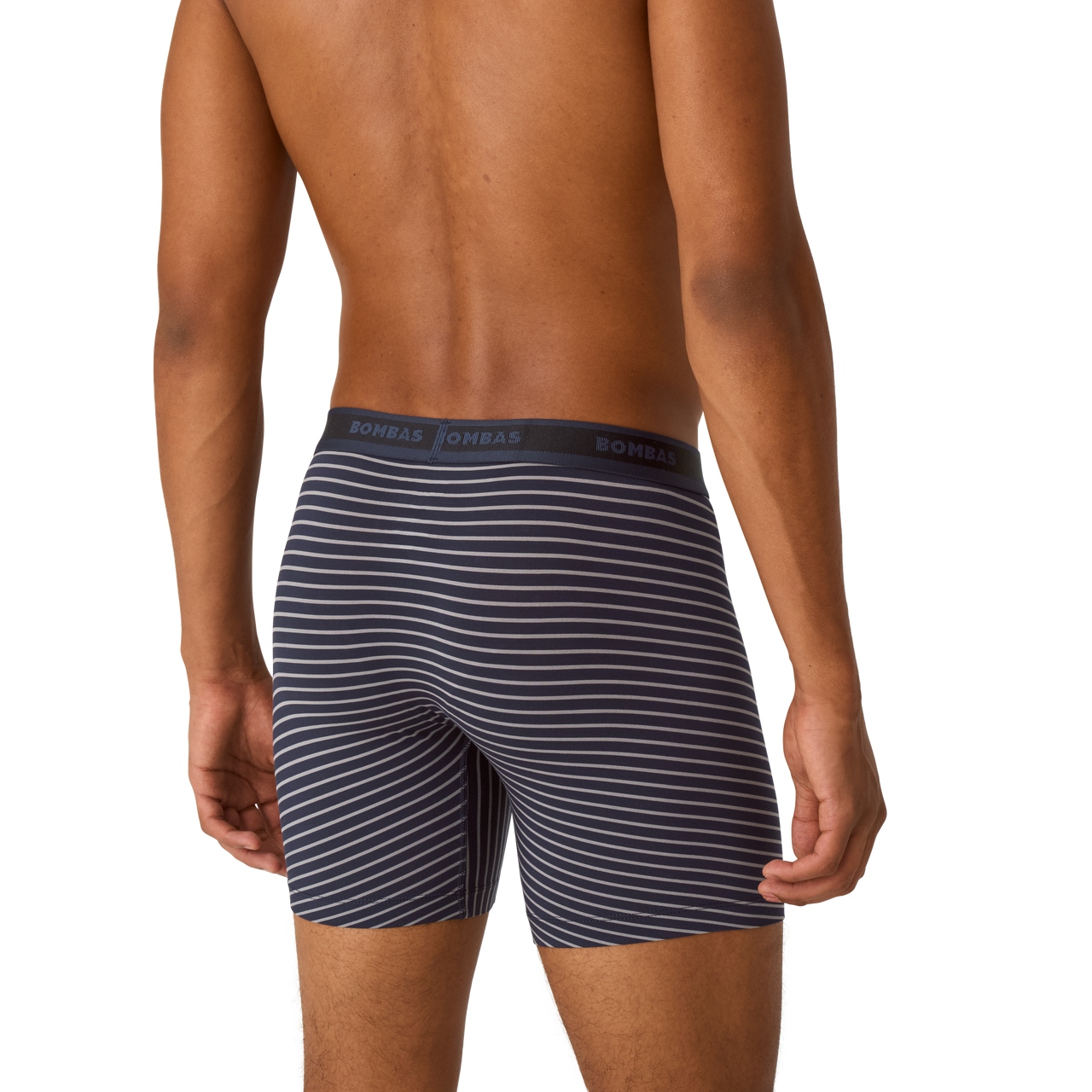 Men's Soft Flex Boxer Brief - MIDNIGHT NAVY / STARGAZE STRIPE MO2 [8287]