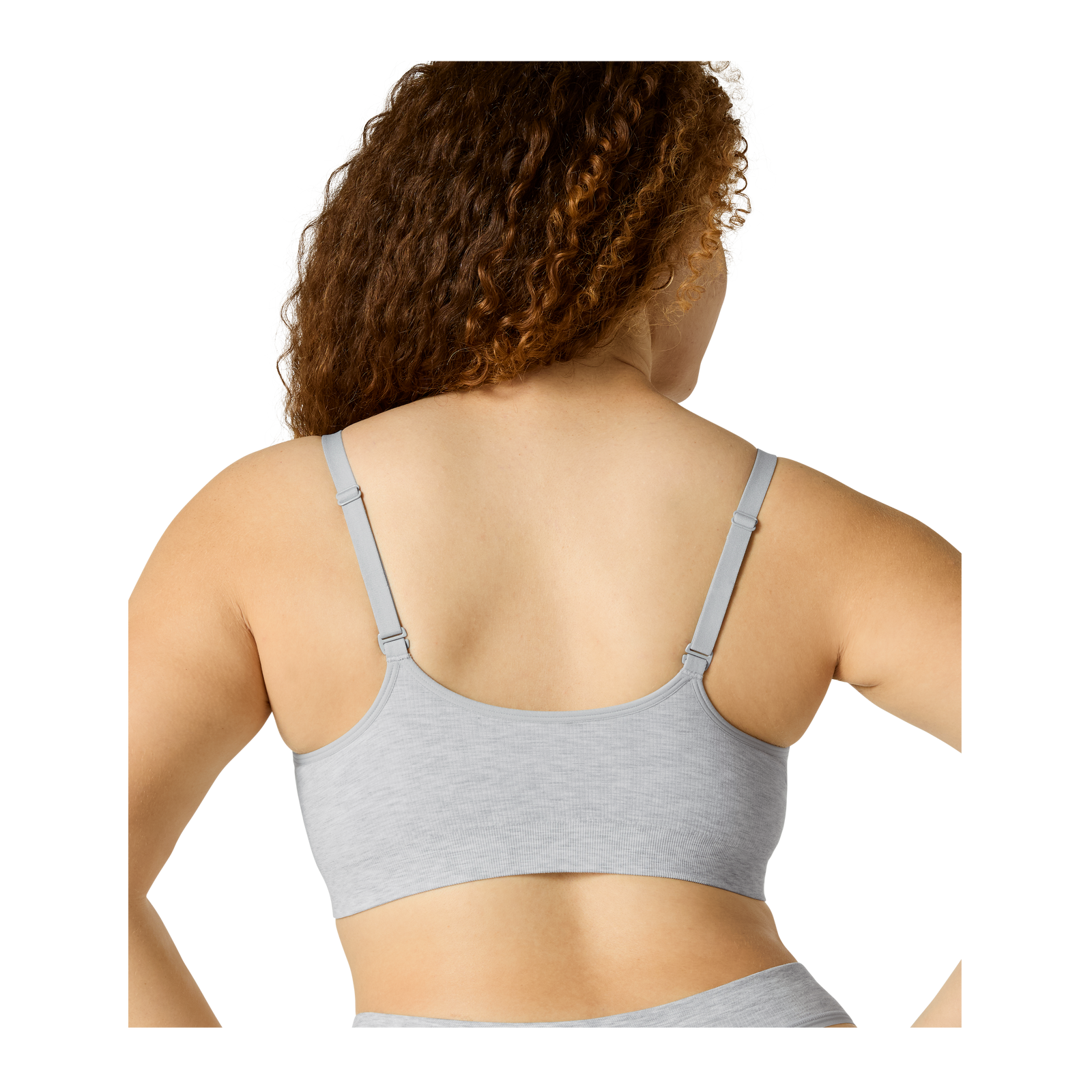 Seamless Scoop Bralette - Varsity Grey Heather WO2 [8343]