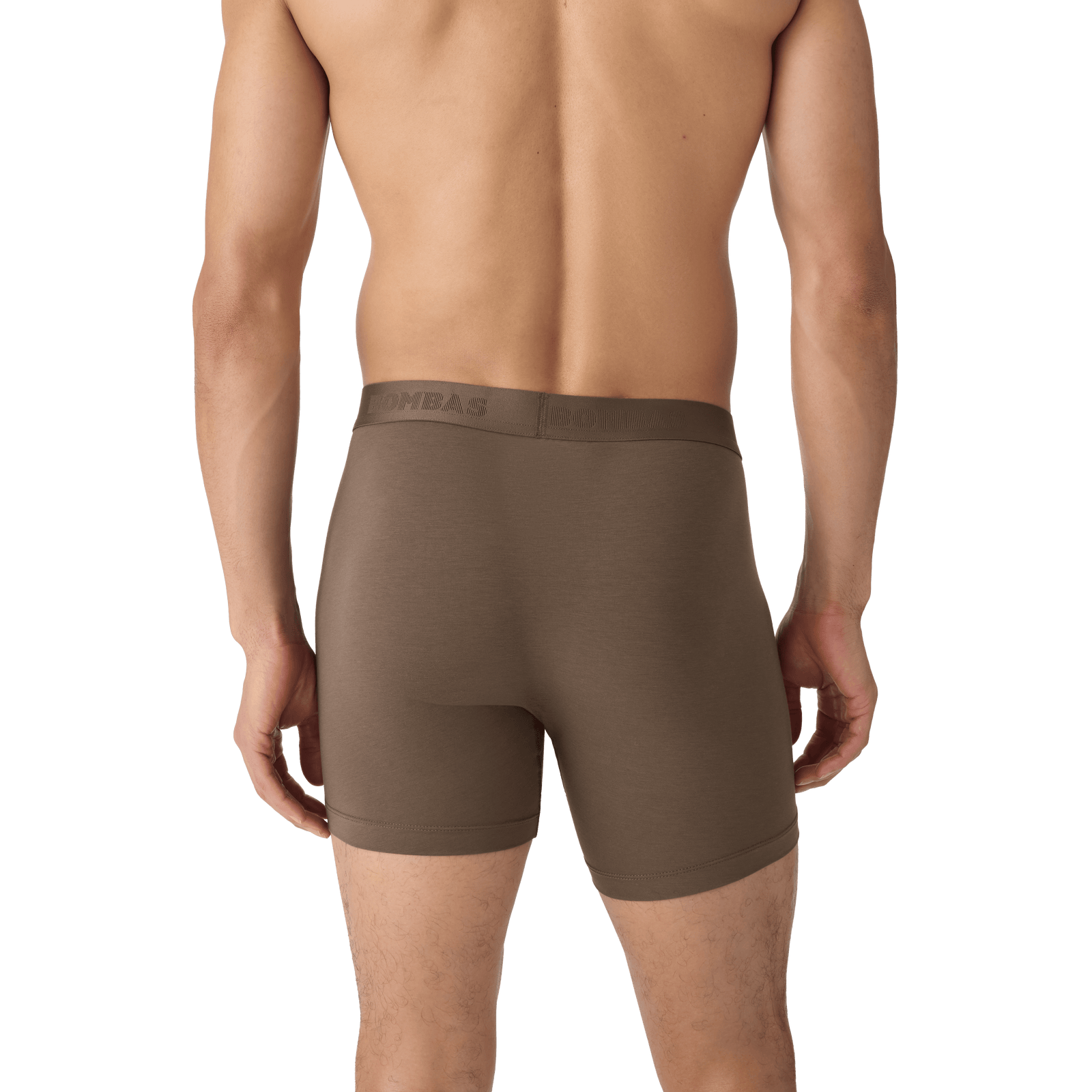 Men's Cotton Modal Blend Boxer Brief - Slate Olive MO2 [8470]