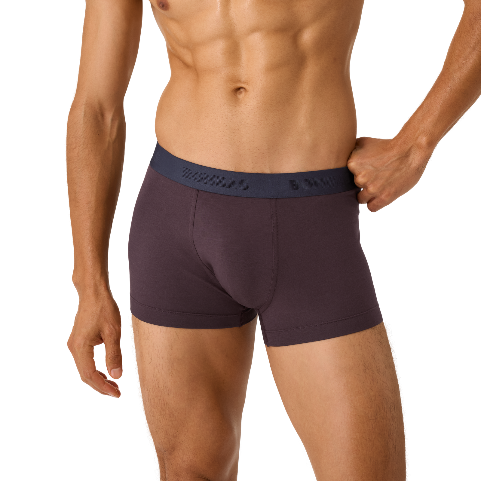 Men's Cotton Modal Blend Trunk - All Spice / Midnight Navy Waistband MO1 [8472]