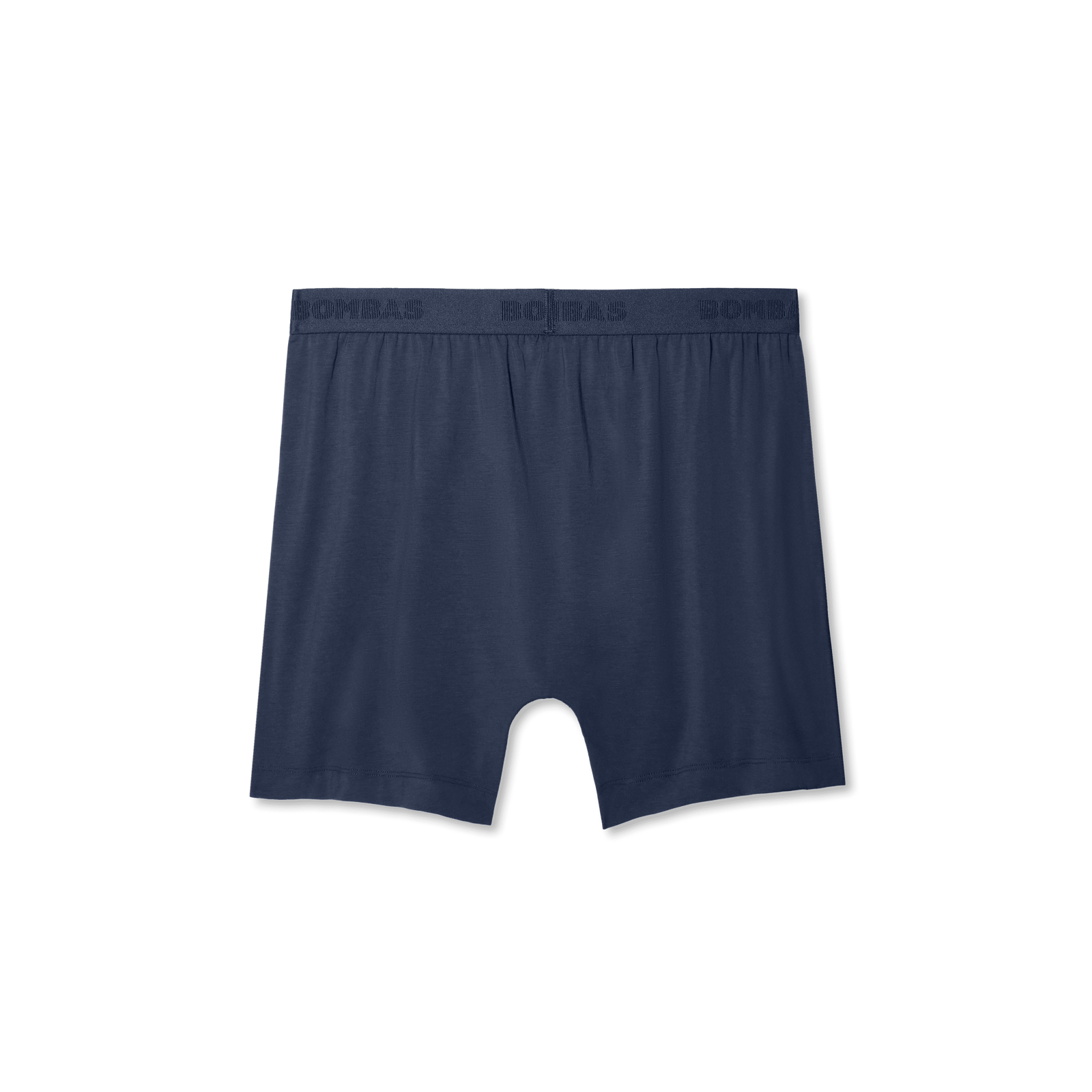 Men's Cotton Modal Blend Boxer - Midnight Navy L Back [8473]