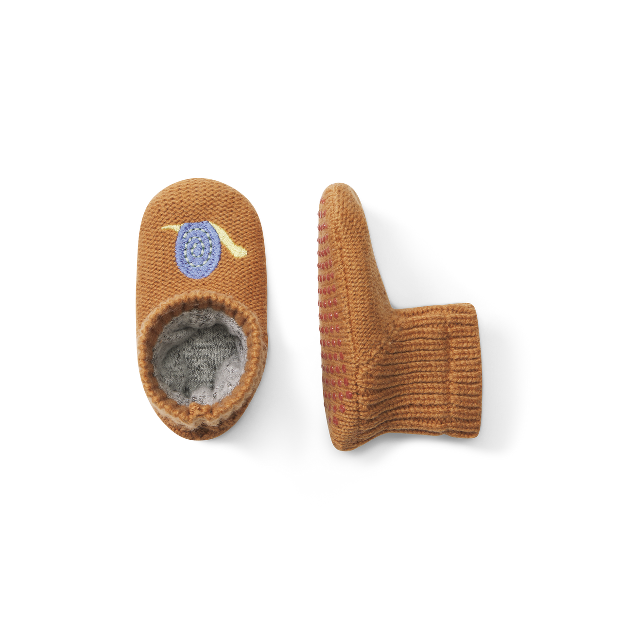 Baby Gripper Slipper - Desert L Front + Side [8518]