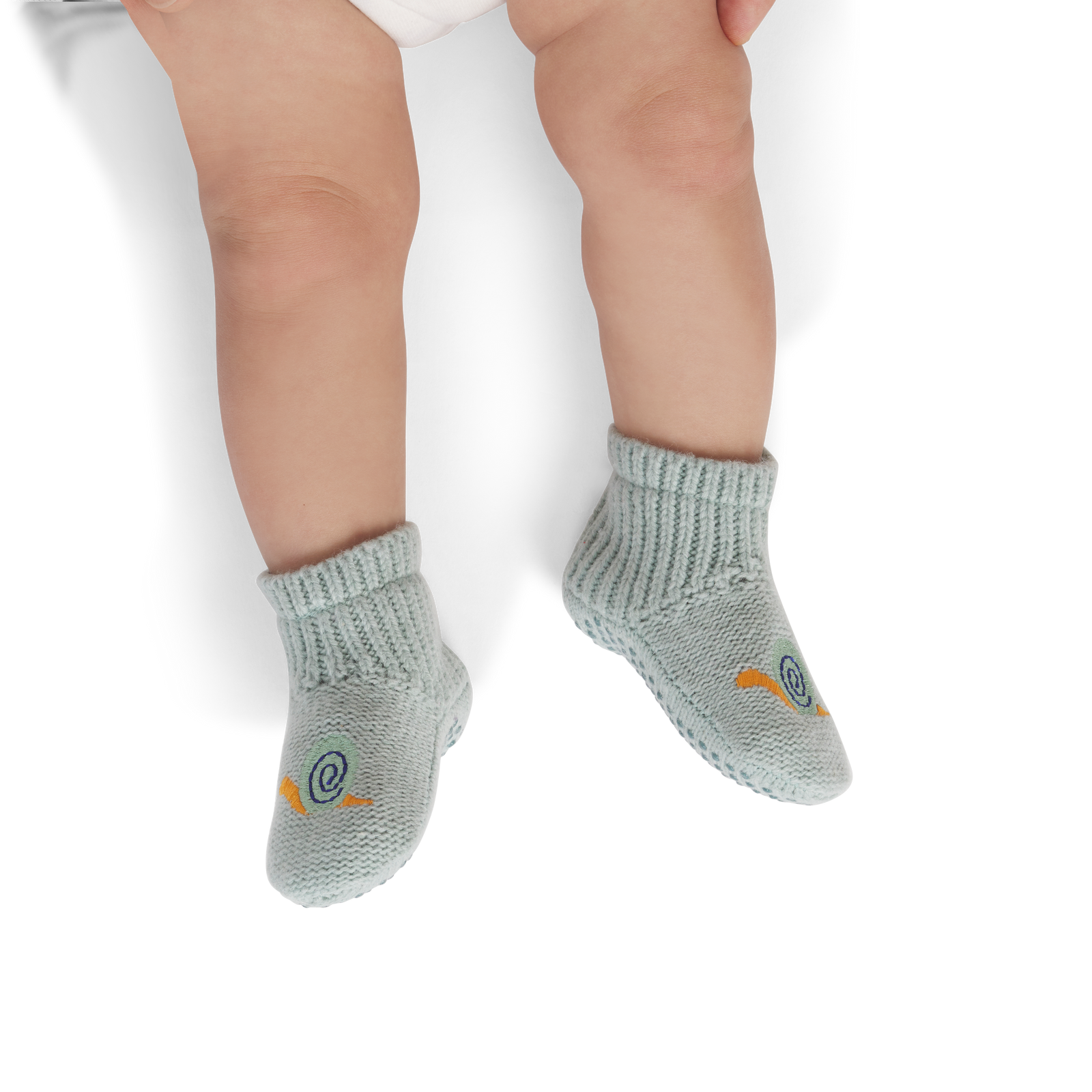 Baby Gripper Slipper - Misty Sky BO1 [8518]
