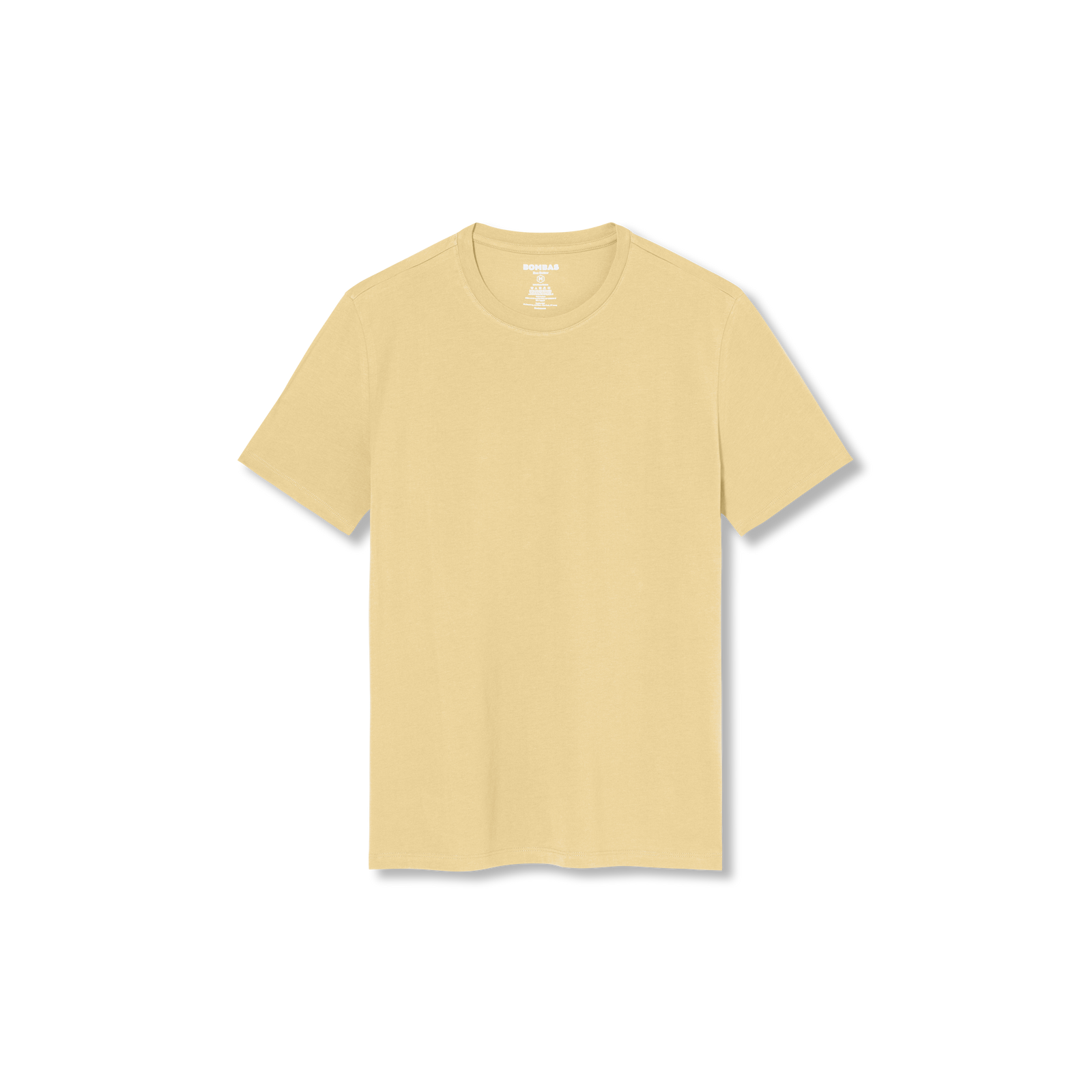 Pima Cotton Crew Neck T-Shirt - meringue L [8525]