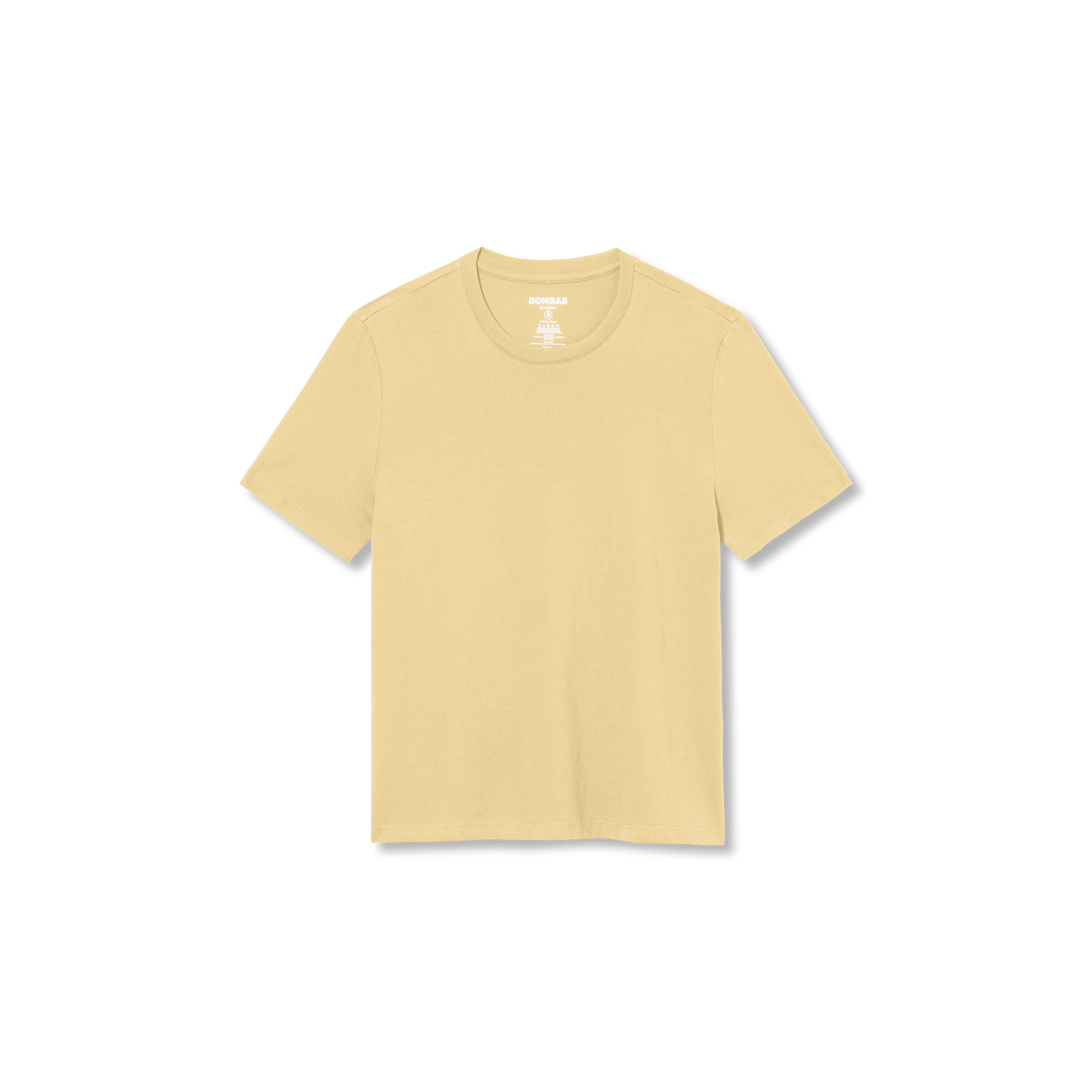 Women's Pima Cotton Crew Neck T-Shirt - Meringue L [8530]