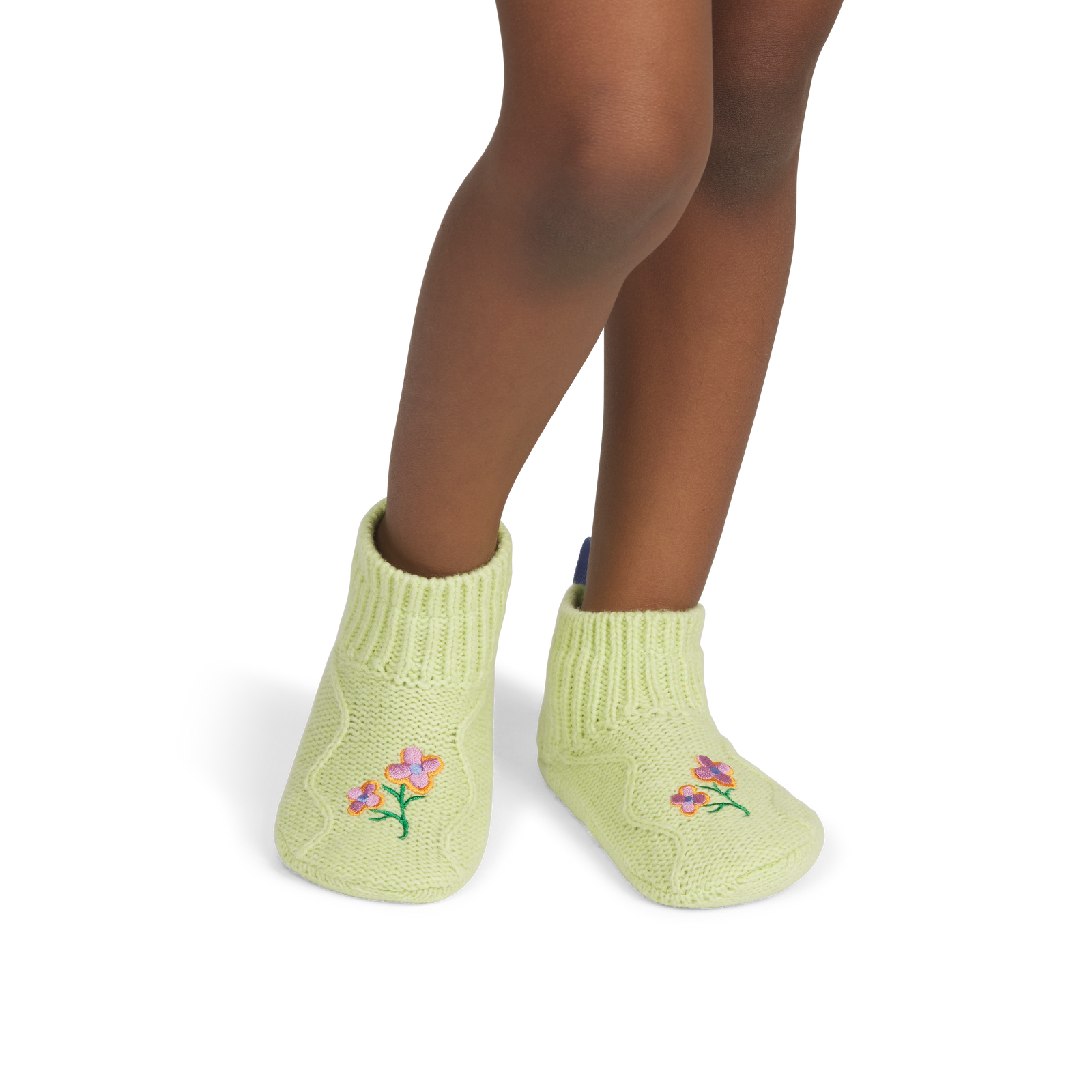 Toddler Gripper Slipper - Soft Lime TO1 [8534]
