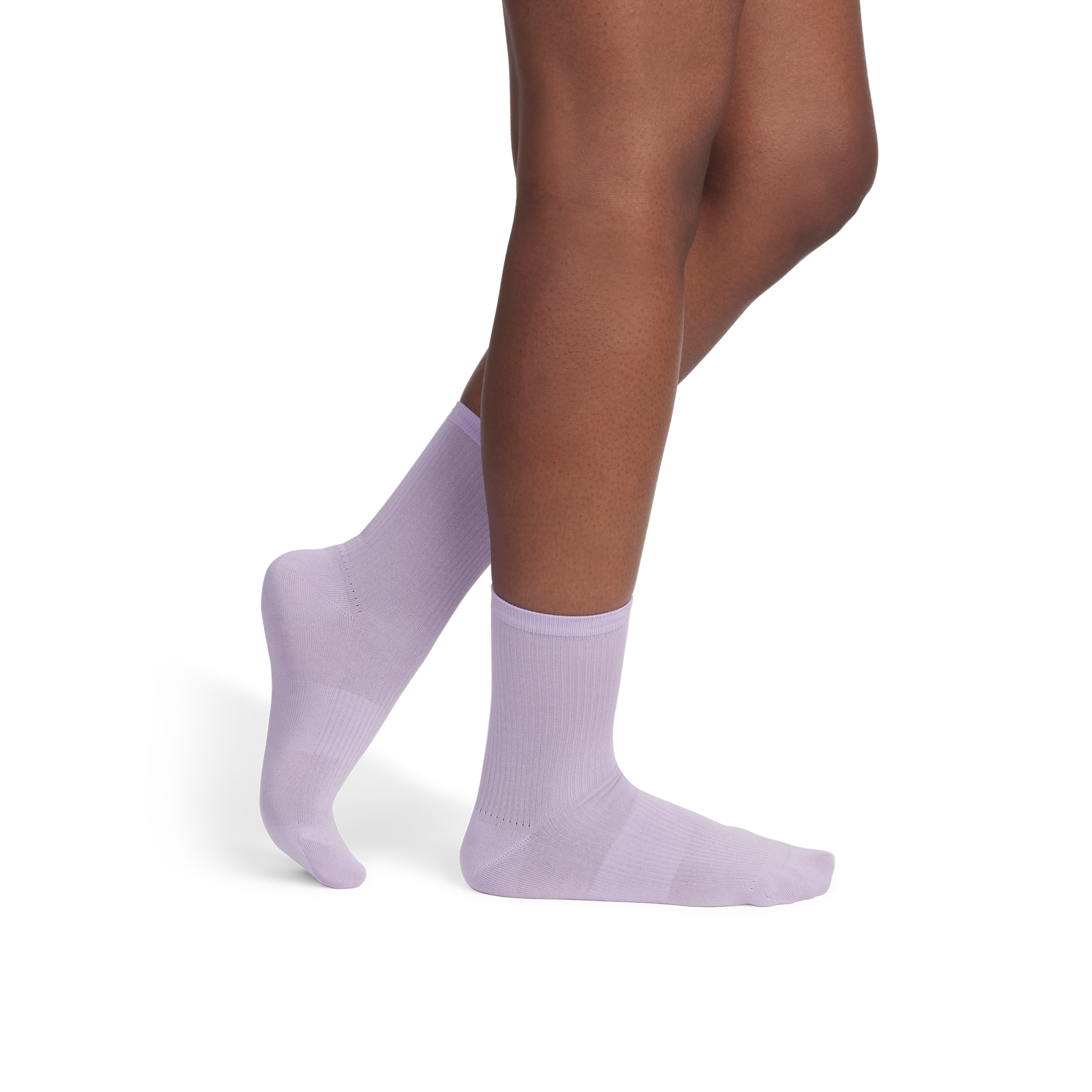 Featherweight Half Calf Socks - Pastel Lavender WO2 [8593]