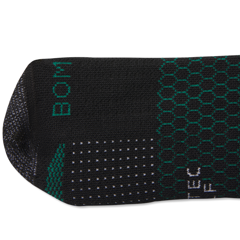 Golf Quarter Socks - Black Detail [8602]