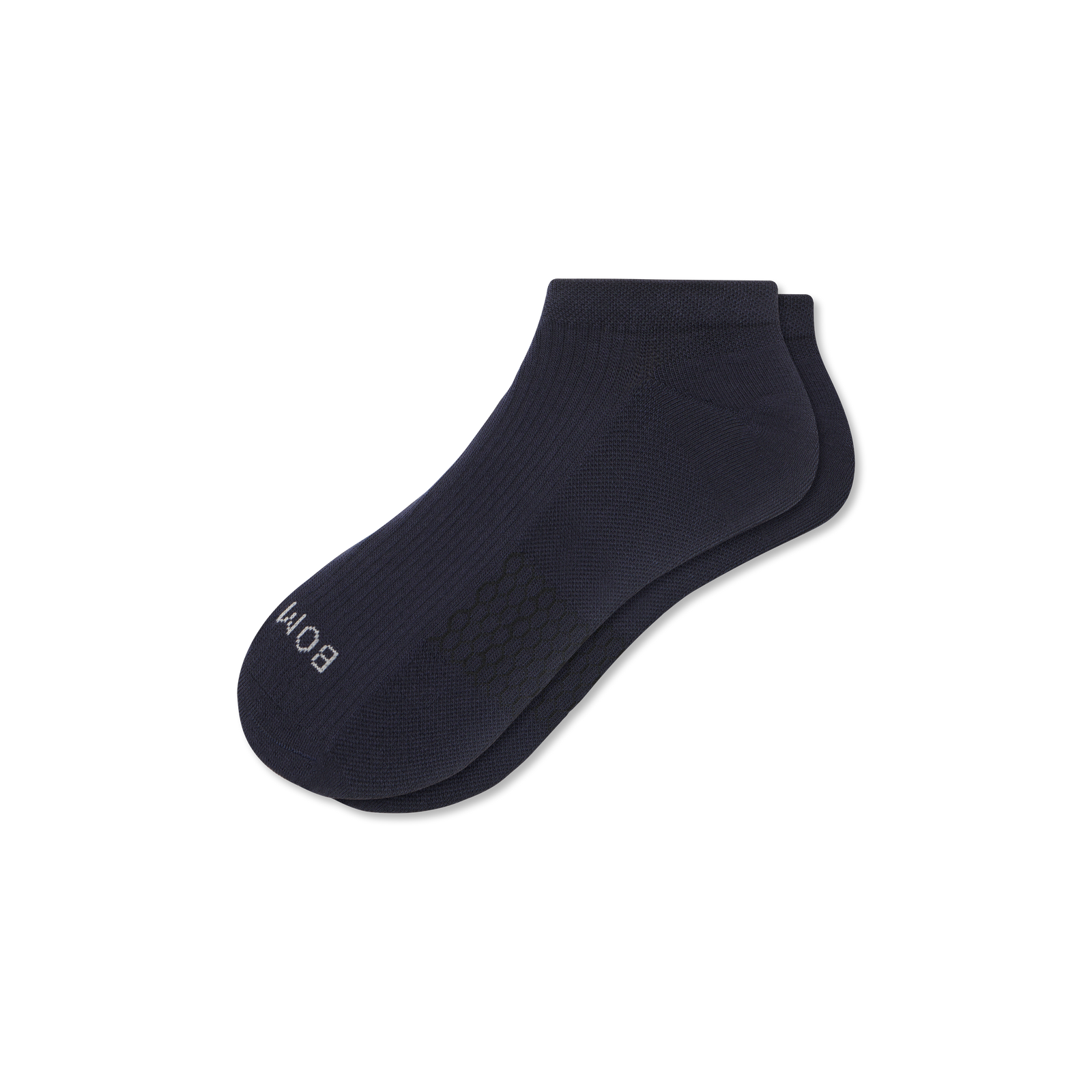 Modern Rib Ankle Socks - Midnight Navy L [8606]