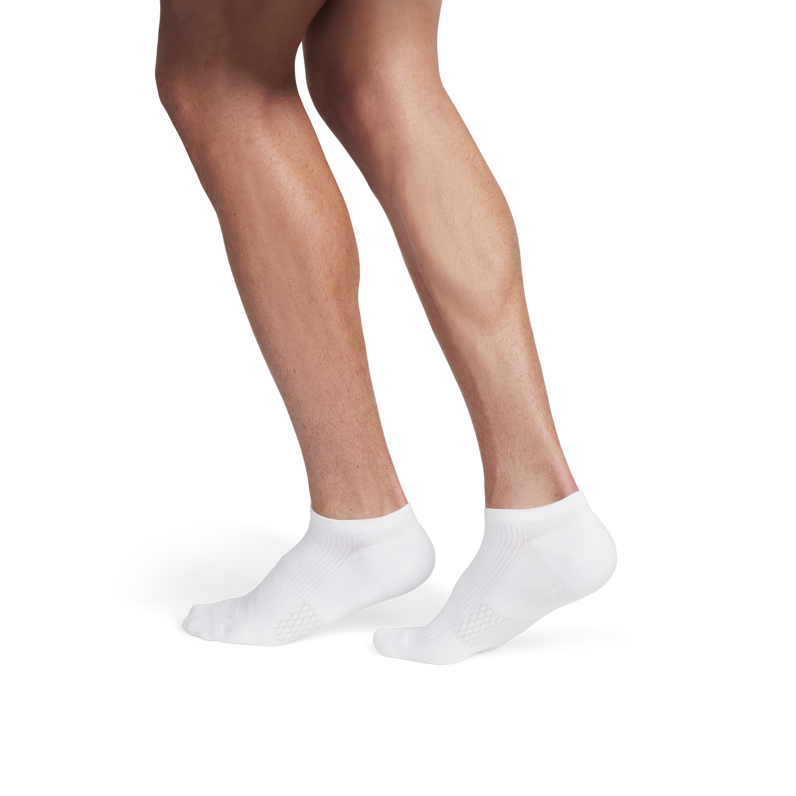 Modern Rib Ankle Socks - White MO2 [8606]