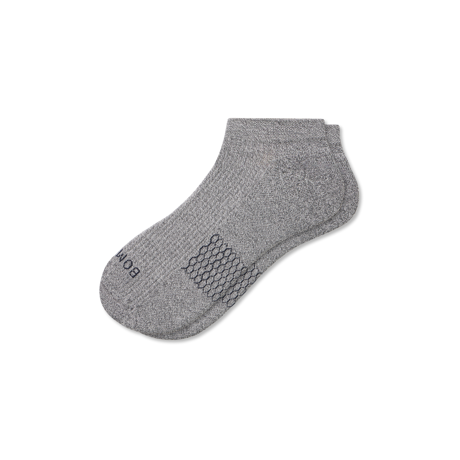Modern Rib Ankle Socks - WASHED BLACK SOFTWHITE L [8607]