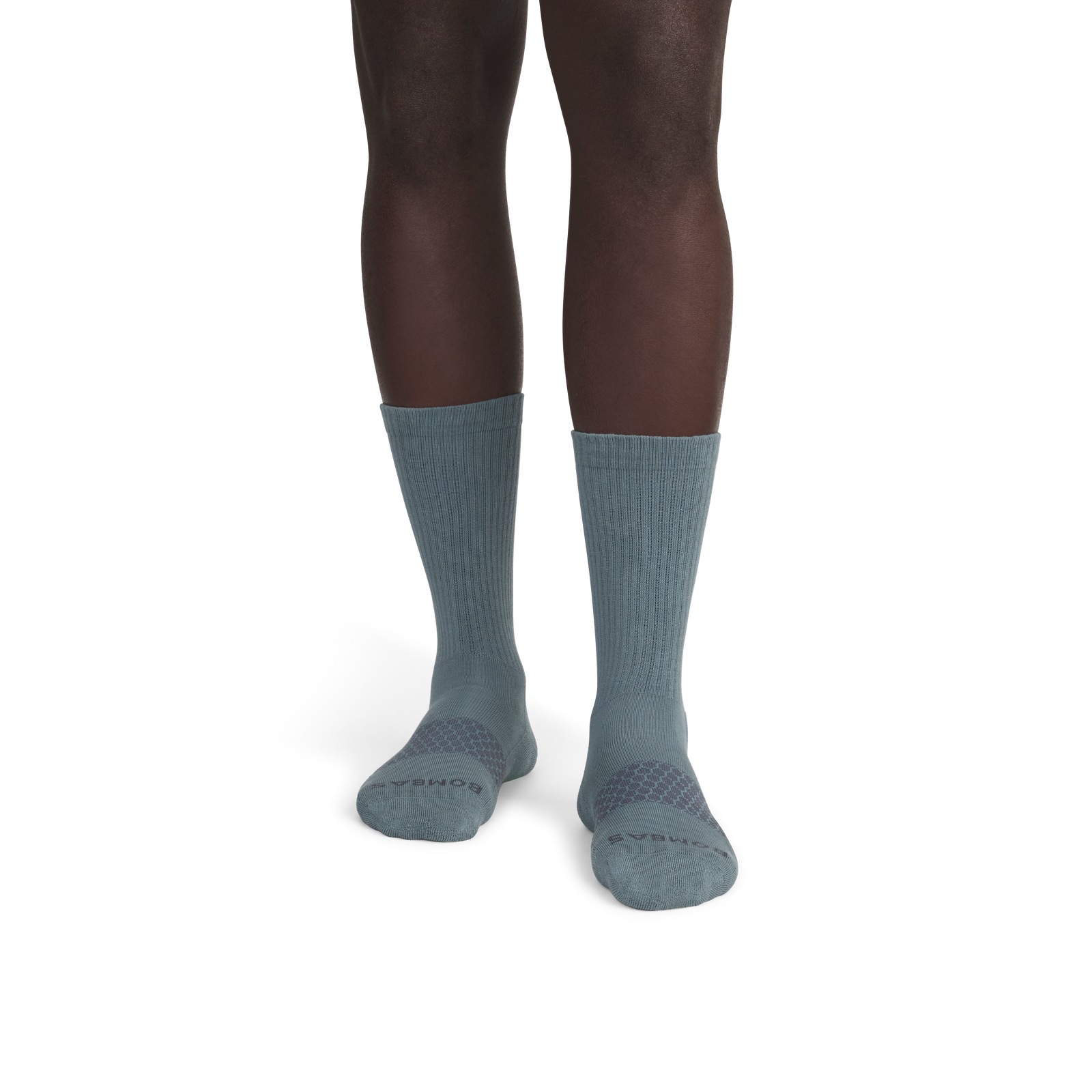 Solids Calf Socks - Grey Surf MO1 [8615]