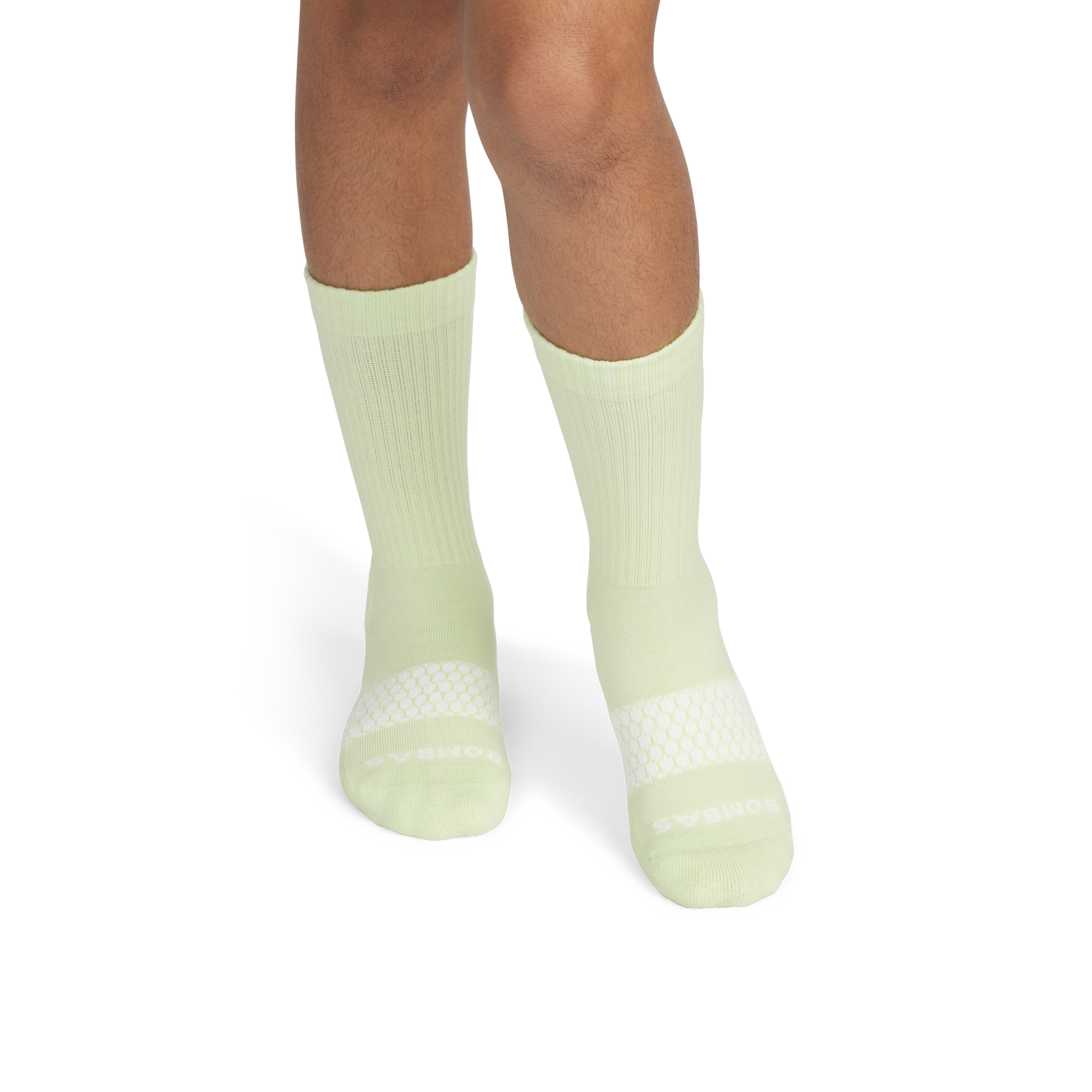 Solids Calf Socks - Soft Lime YO1 [8615]