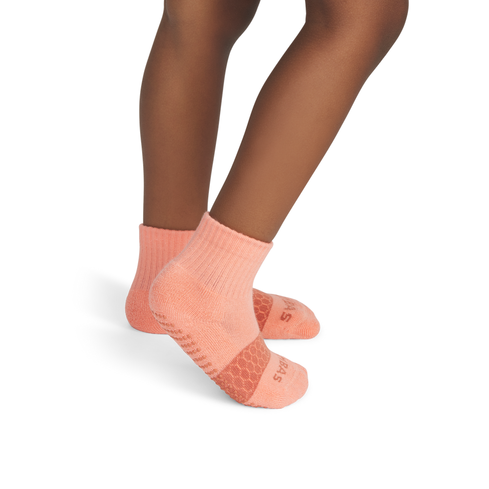 Solids Gripper Calf Socks - Guava TO1 [8618]