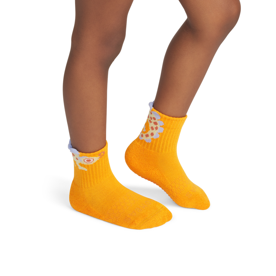 Chameleon Gripper Calf Socks - Tangerine Pop TO1 [8641]