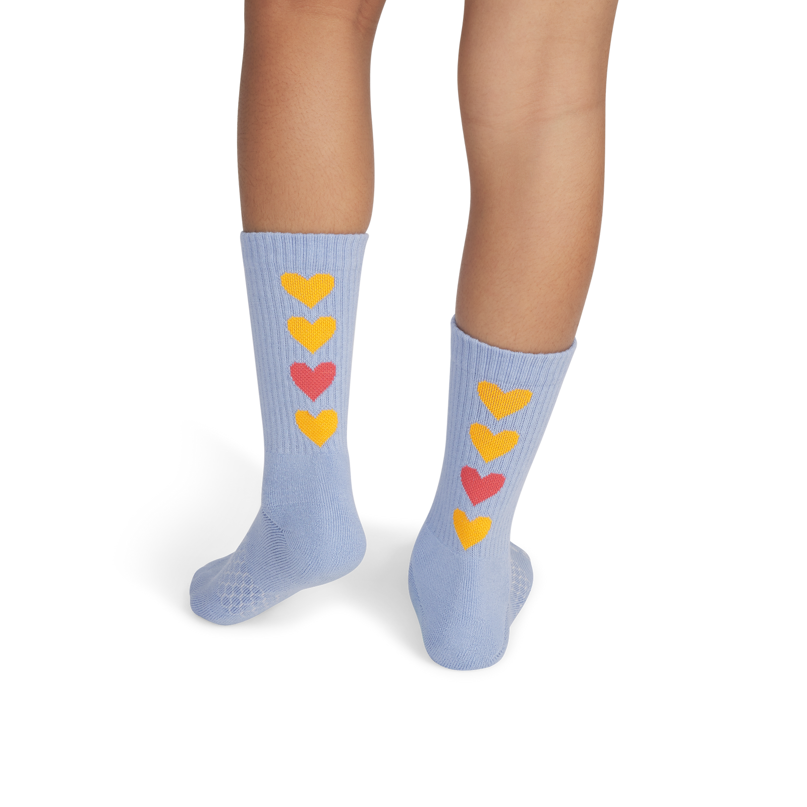 Valentine's Calf Socks - Dawn Blue YO1 [8649]