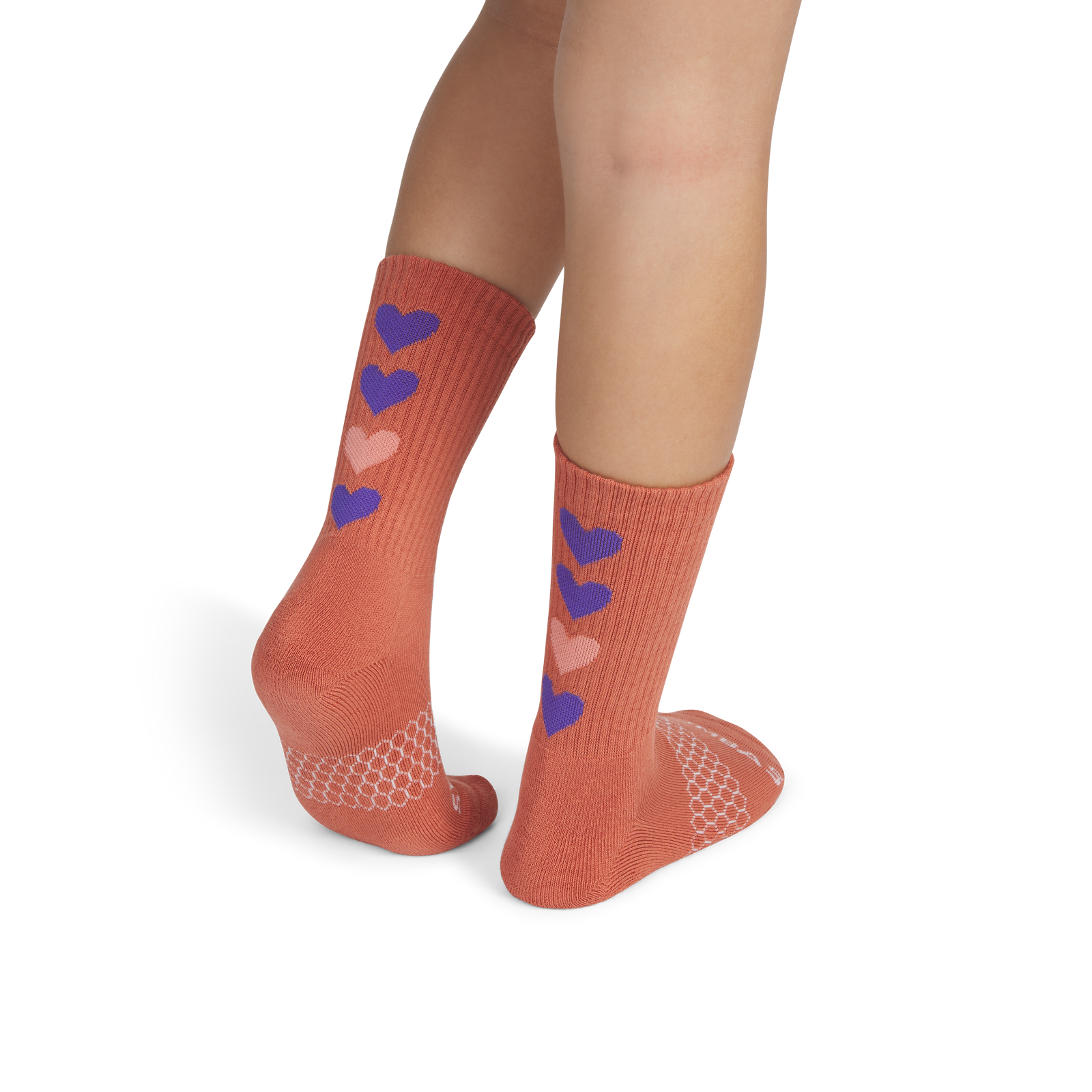 Valentine's Calf Socks - Washed Terracotta YO1 [8649]