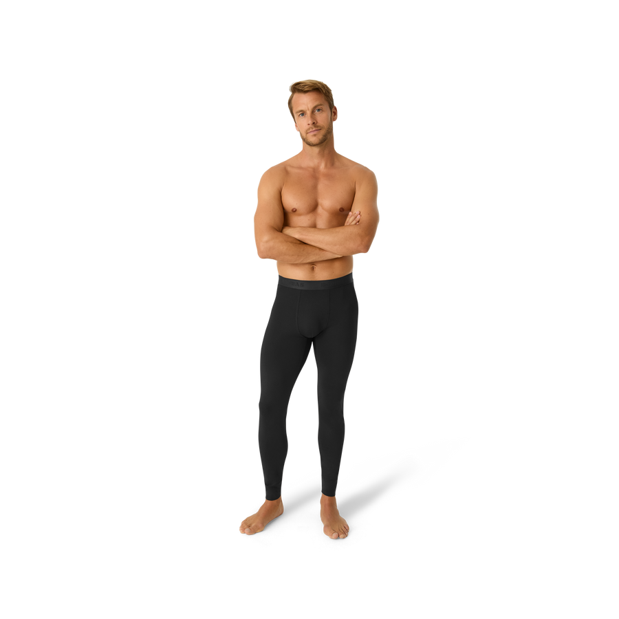 Men's Cotton Modal Blend Long Underwear - Light Core Support