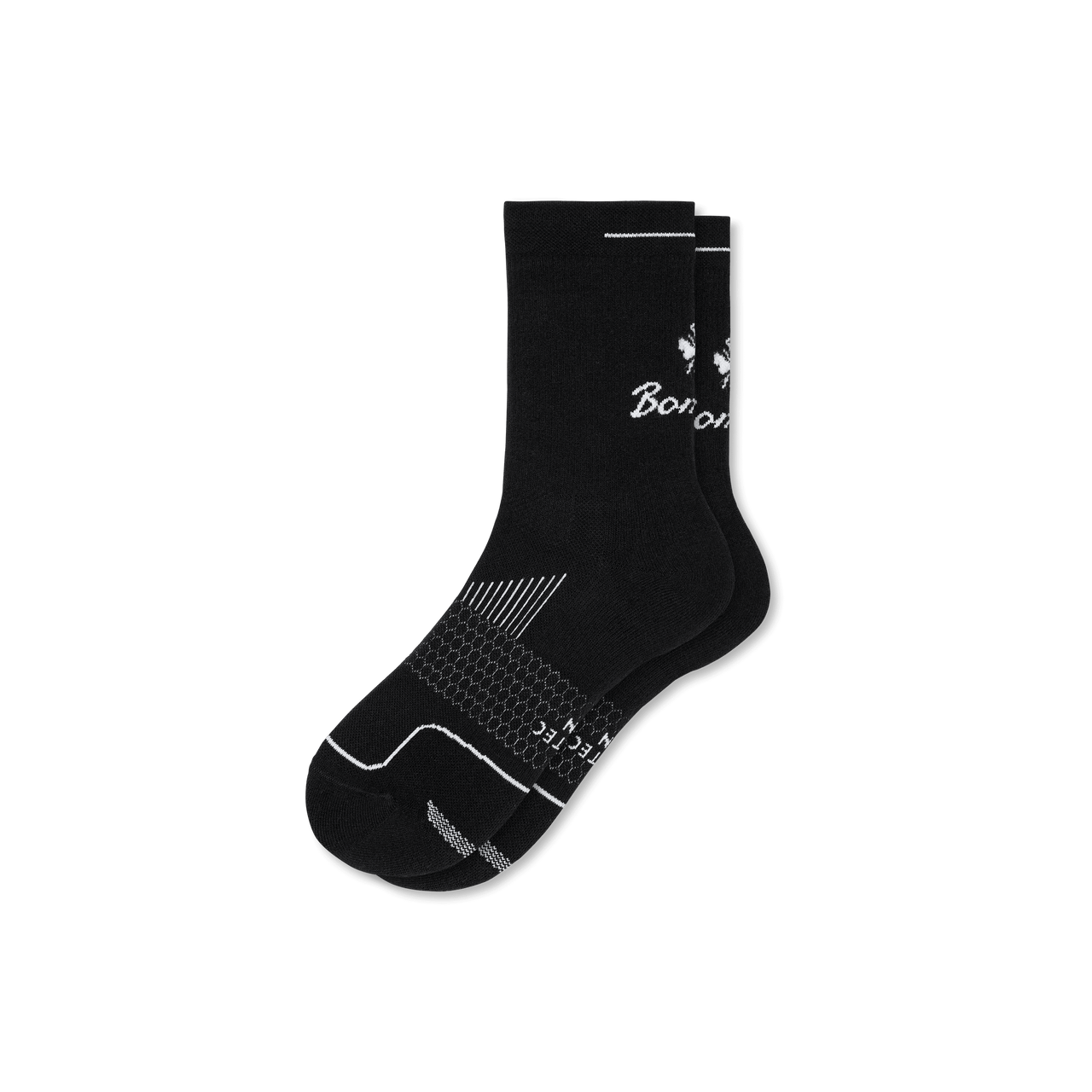 Running Half Calf - Black - L [8721]