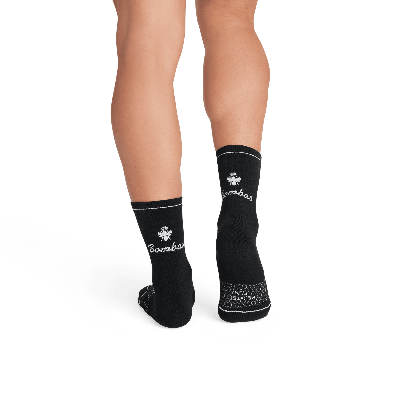 Running Half Calf - Black - MO2 [8721]