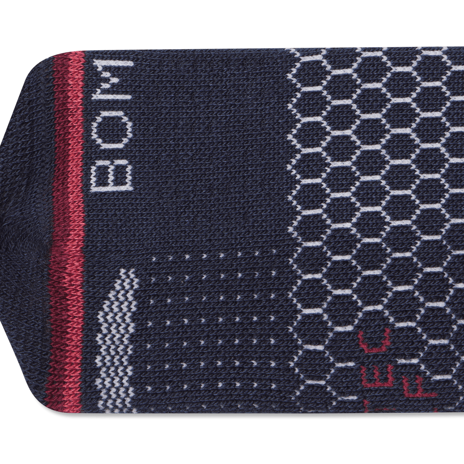 Golf Quarter Socks - Midnight Navy Detail [8826]