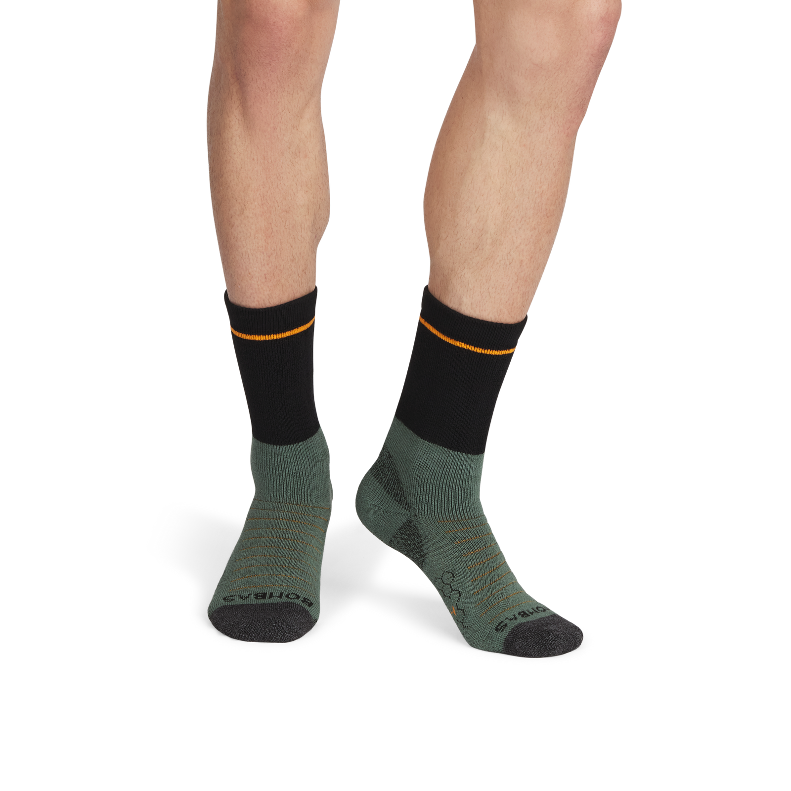 Hiking Calf Socks - Black MO1 [8876]