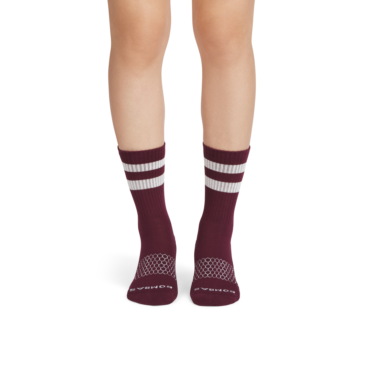 Half Calf Socks port-softwhite-onmodel-2-transparent