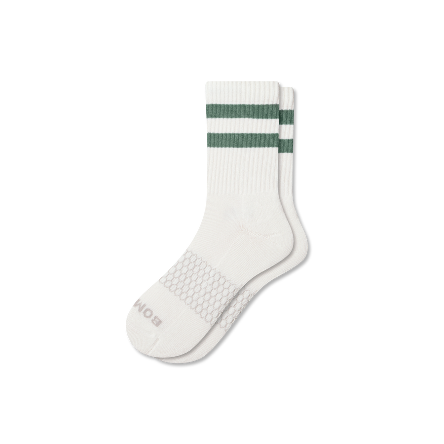 Women's Vintage Stripes Half Calf Socks - Active Lounge Support