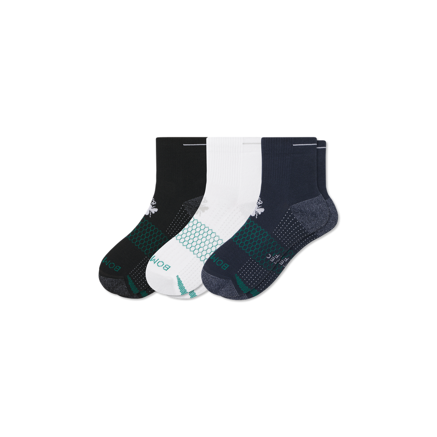 Women's Golf Quarter Sock 3-Pack - Fresh Office Fit