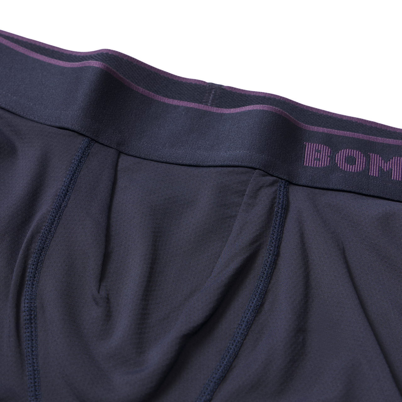 Men's Sport Flyless Boxer Brief - Midnight Navy Detail [9048]