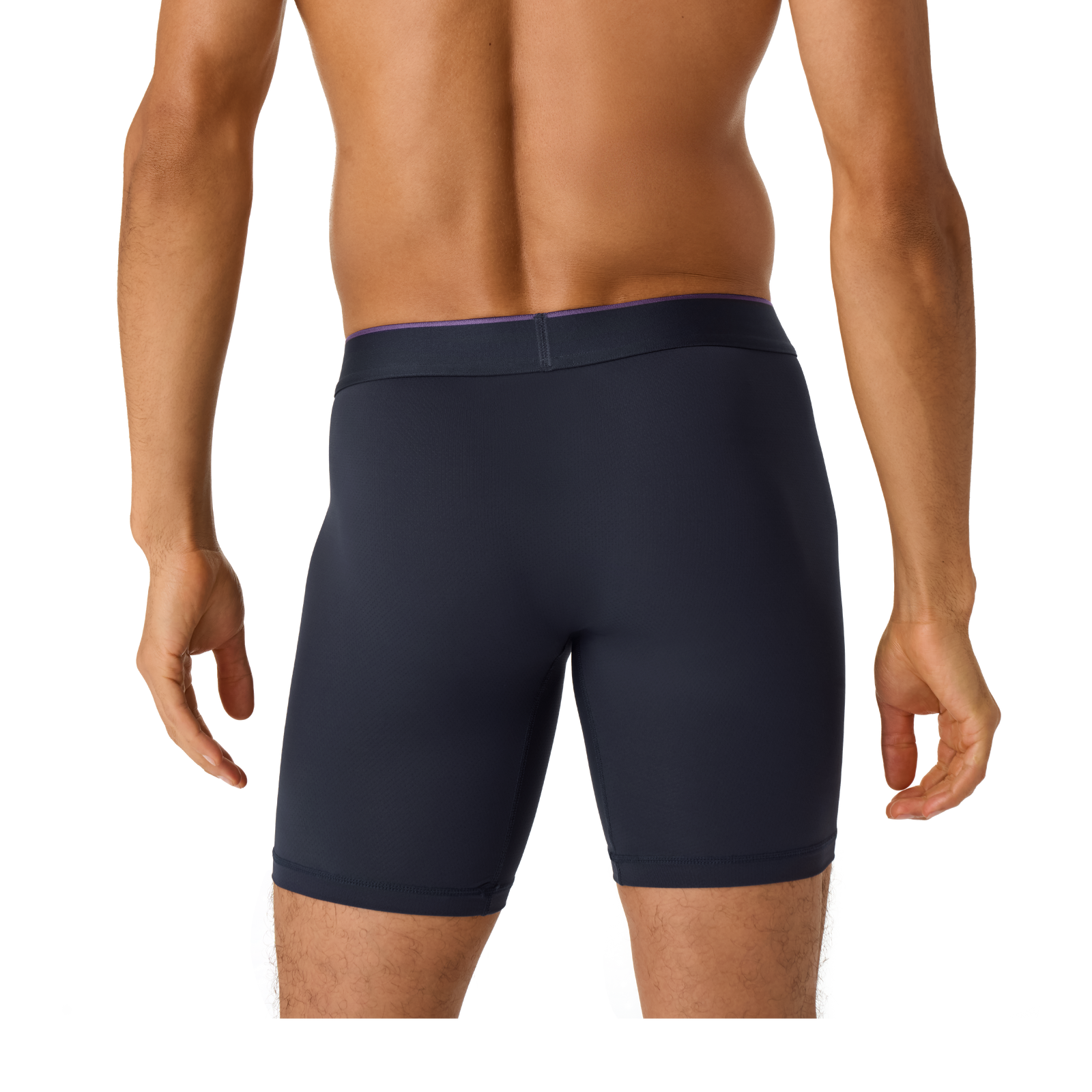 Men's Sport Flyless Boxer Brief - Midnight Navy MO2 [9048]