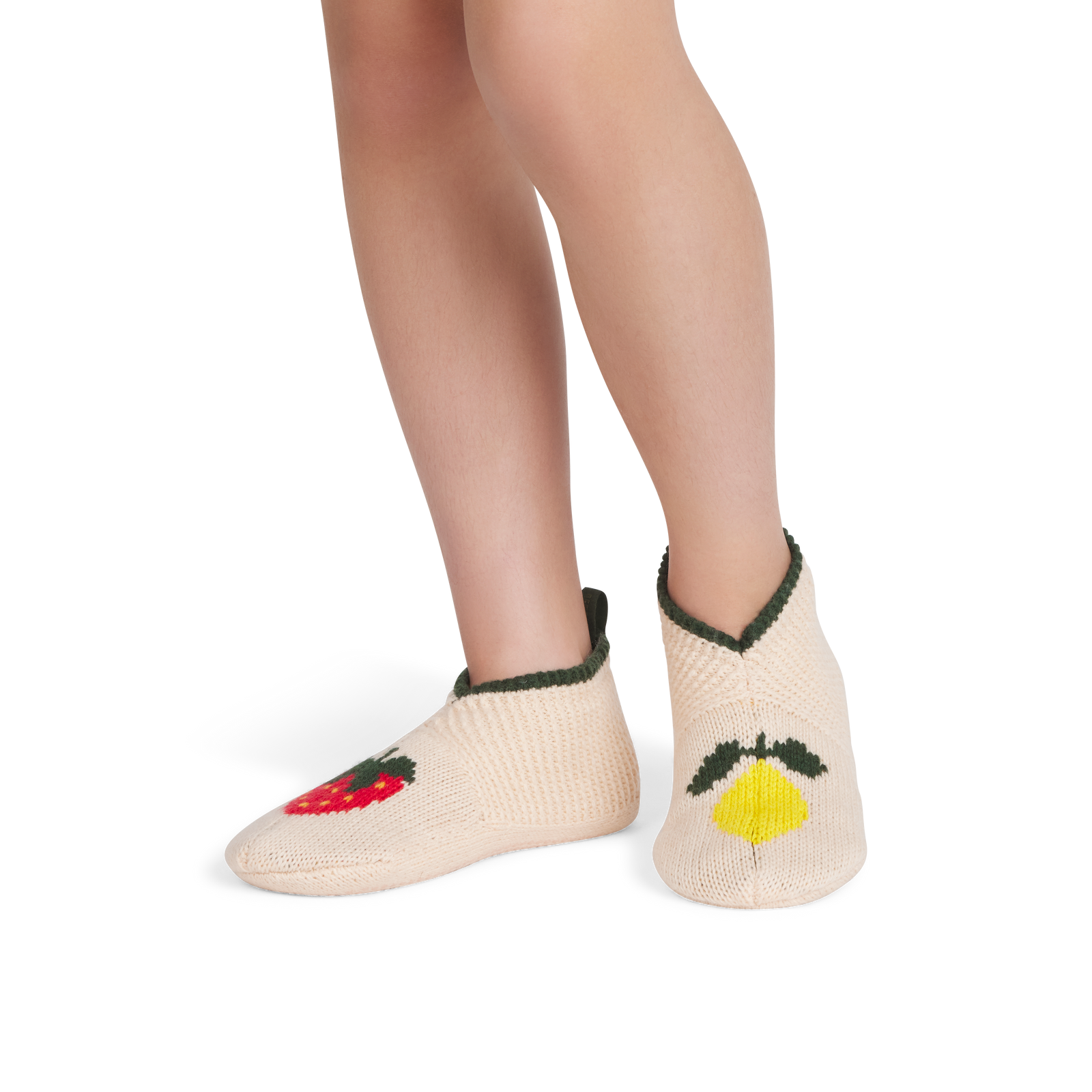 Youth Patterned Gripper Slipper - Strawberry Lemonade Y1 [9067]