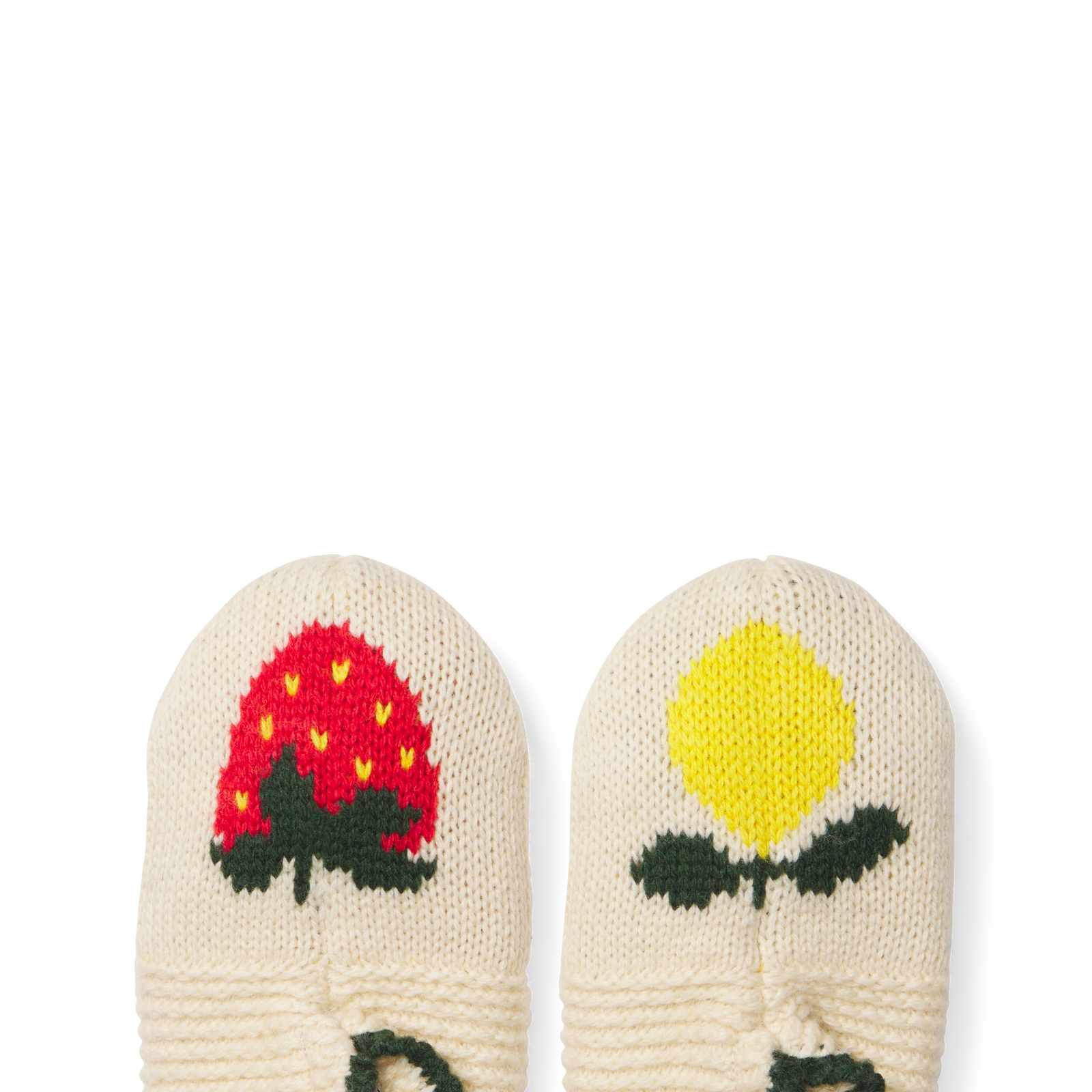 Toddler Patterned Gripper Slipper - Strawberry Lemonade Detail 1 [9069]