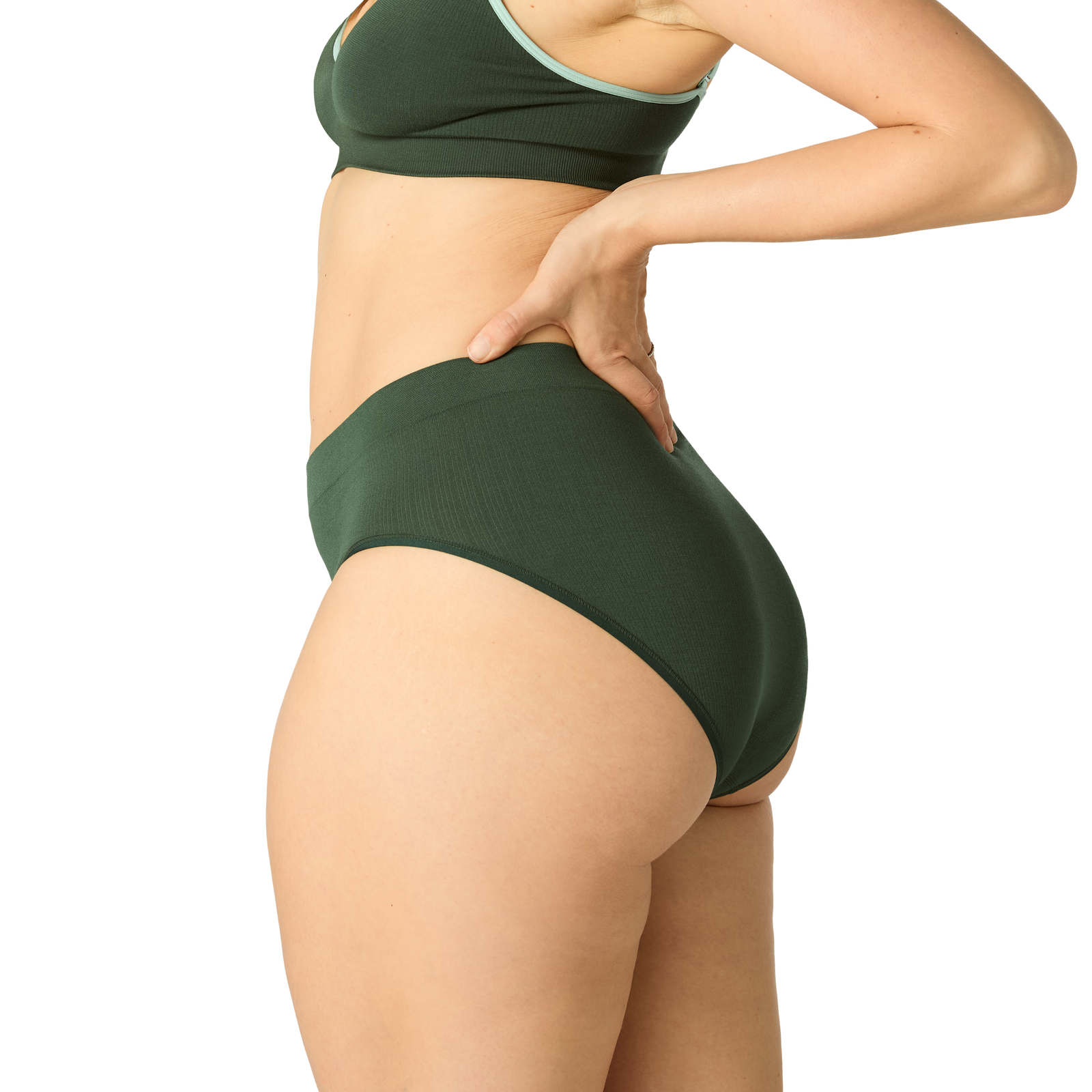 Women's Seamless High Rise Brief - Dark Elm WO2 [9120]
