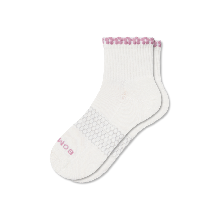 Women's Daisy Chain Quarter Socks - Modern Recovery Step