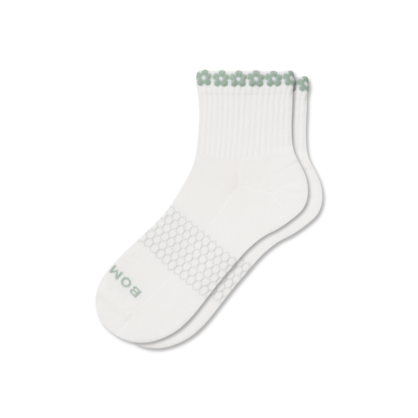 Women's Daisy Chain Quarter Socks - sage stone WO1 [9171]