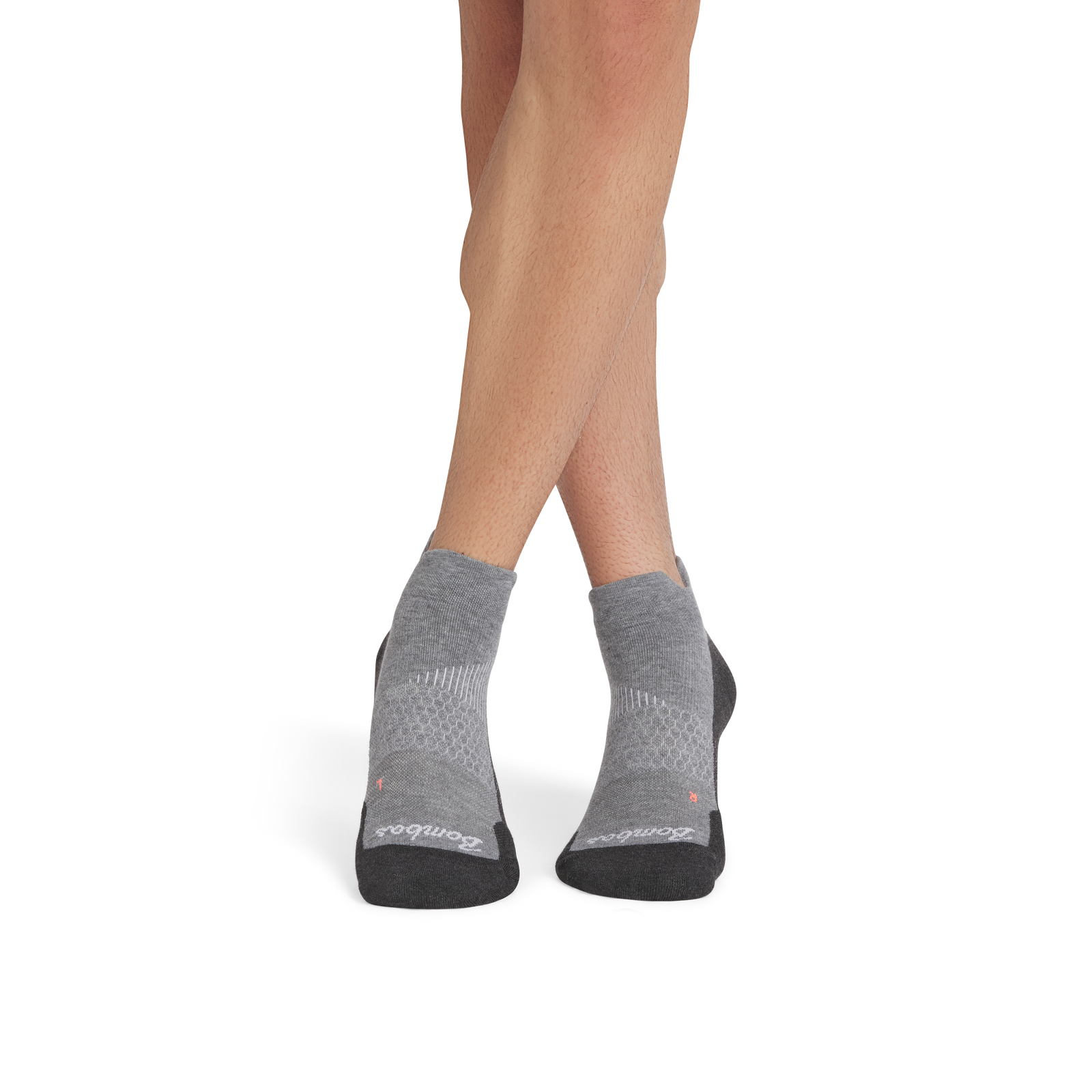 Men's Running Ankle Socks - grey heather MO1 [9191] [2025]